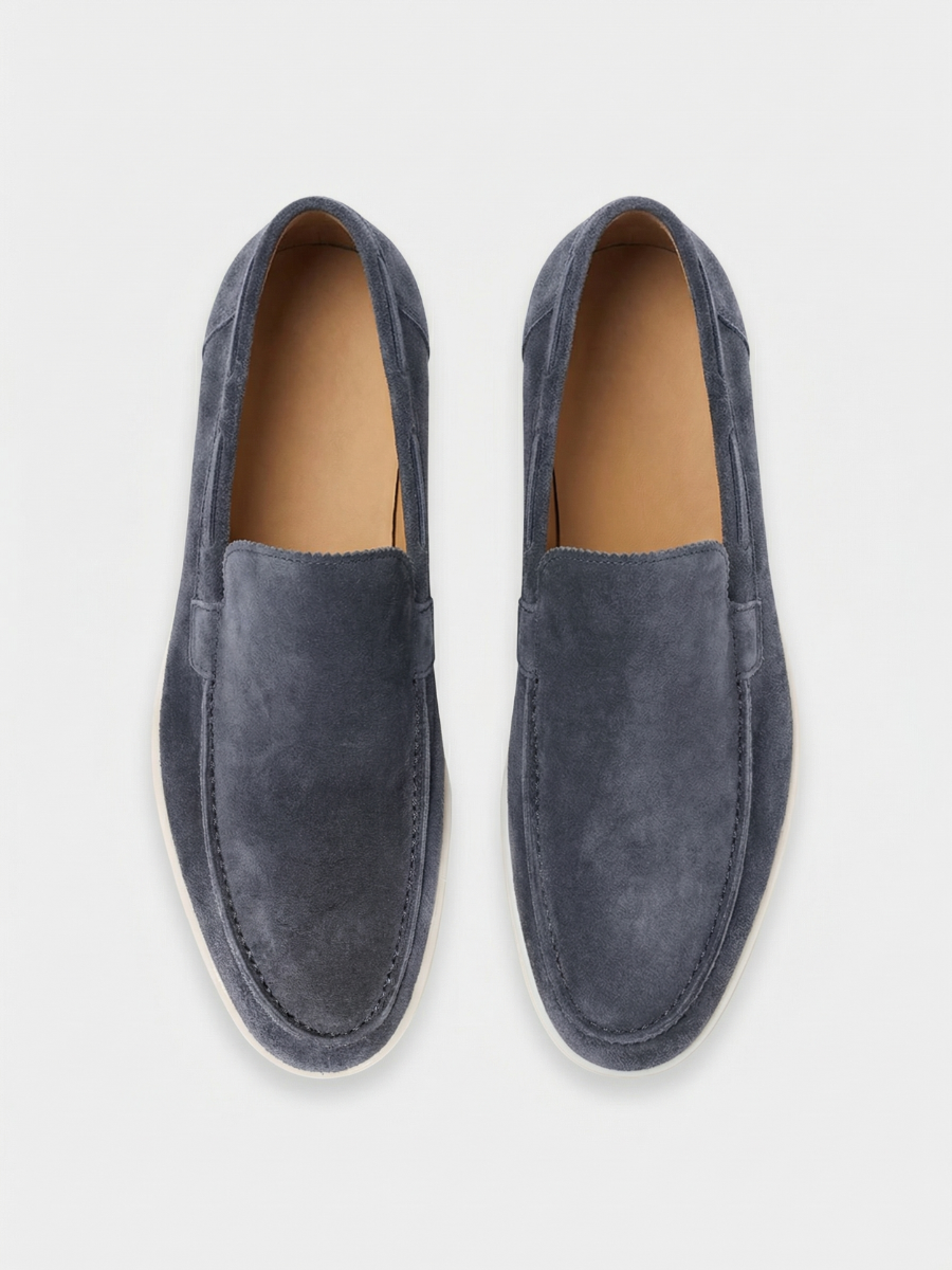 Steel Blue Yacht Loafers – Positano Life