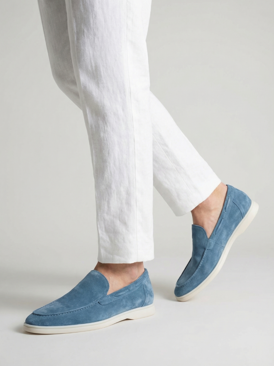 Sapphire Blue Yacht Loafers – Positano Life