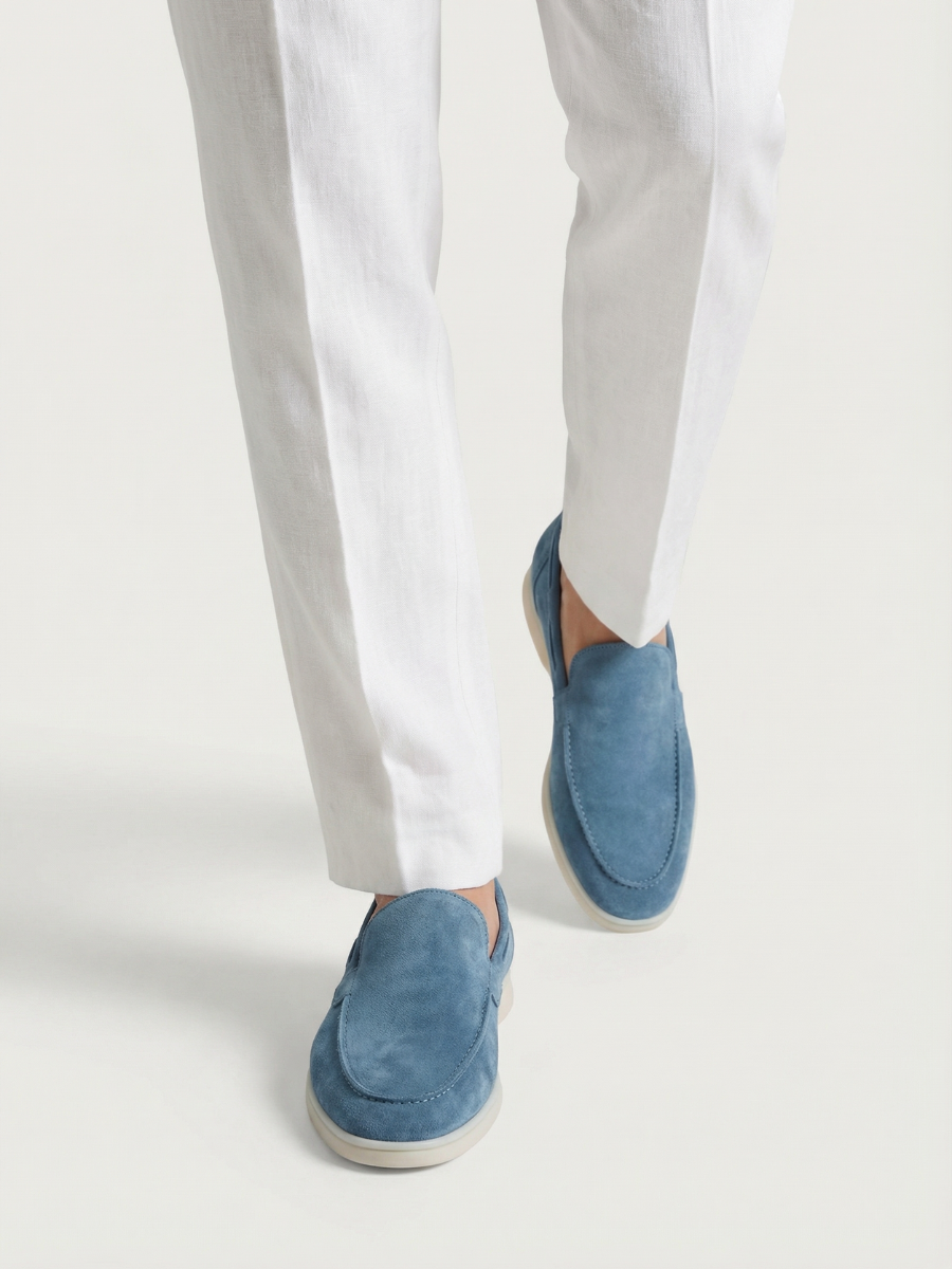 Sapphire Blue Yacht Loafers – Positano Life