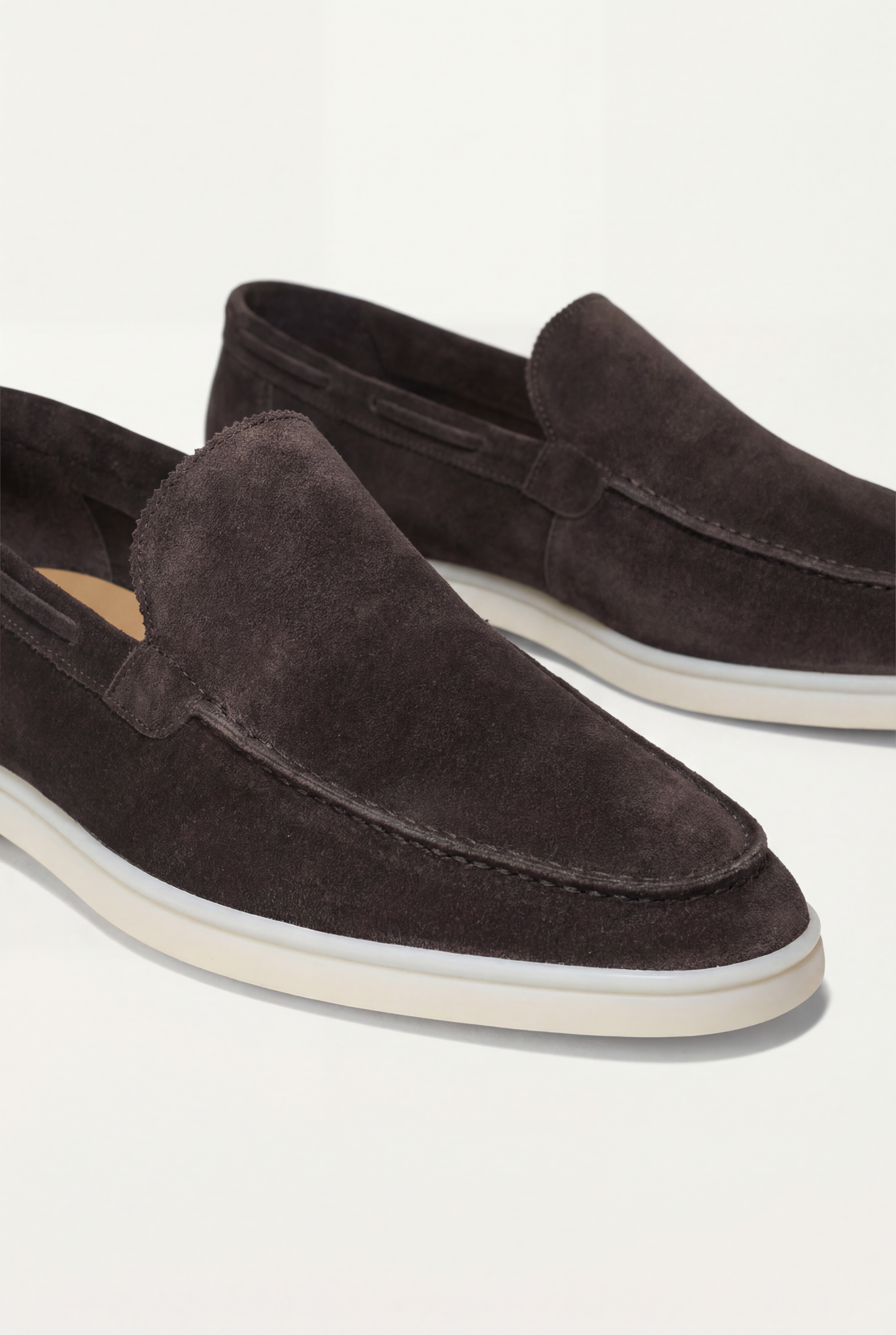 Moreno Classic Suede Loafer Brown – Positano Life