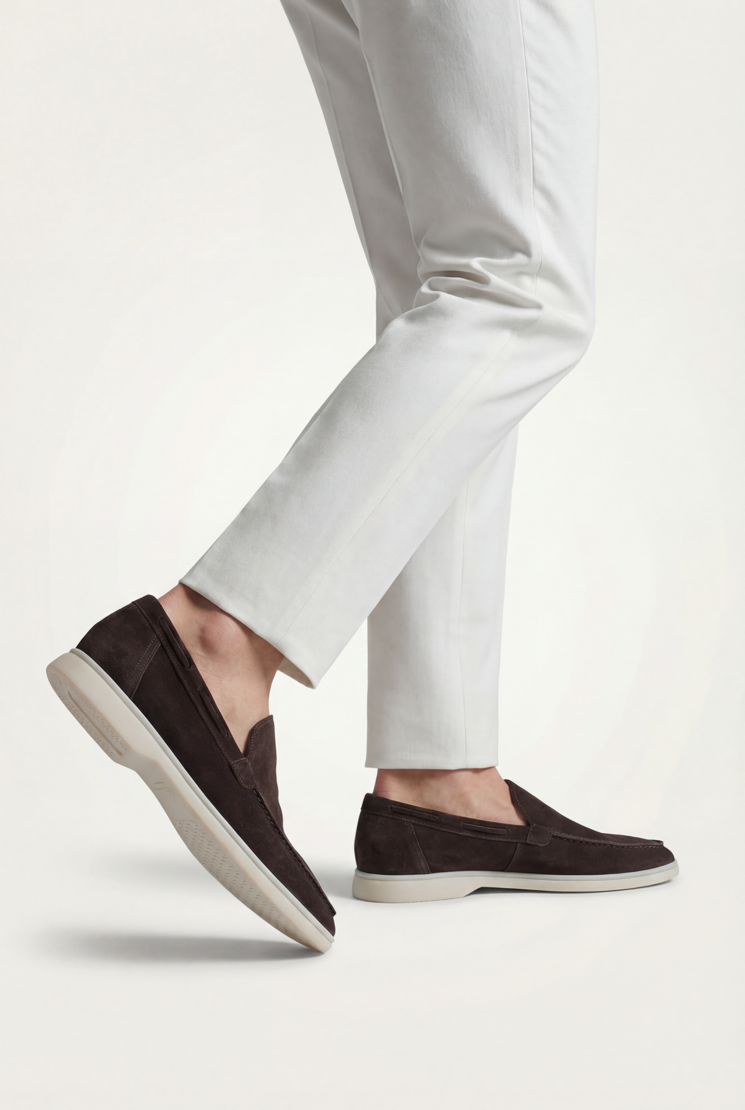 Moreno Classic Suede Loafer Brown – Positano Life