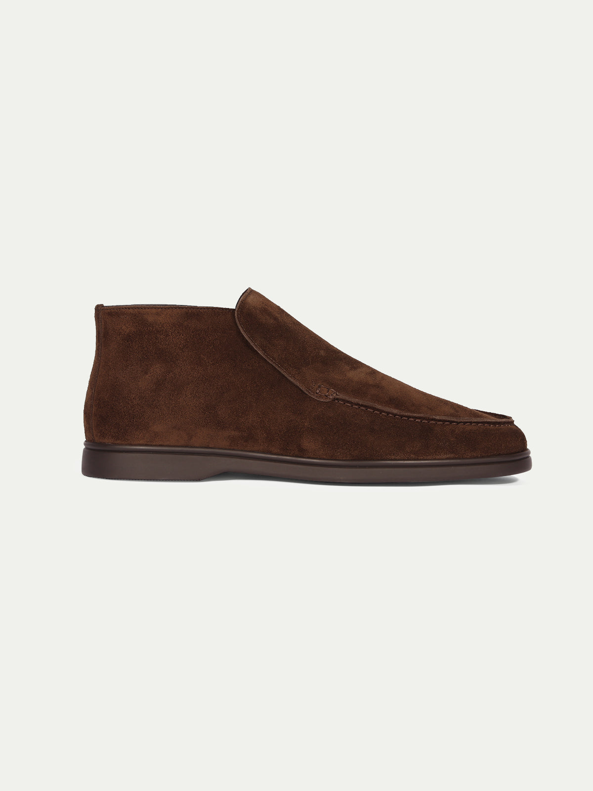 Chocolate City Loafer with Lamb Shearling Footbed – Positano Life
