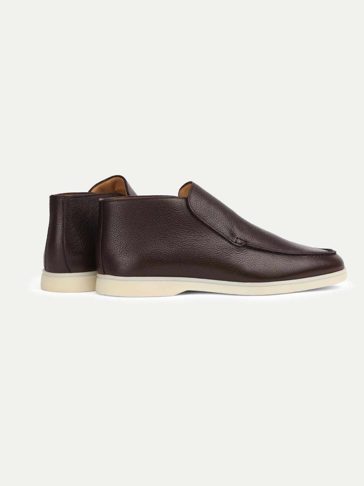 Dark Brown Grain City Loafer – Positano Life