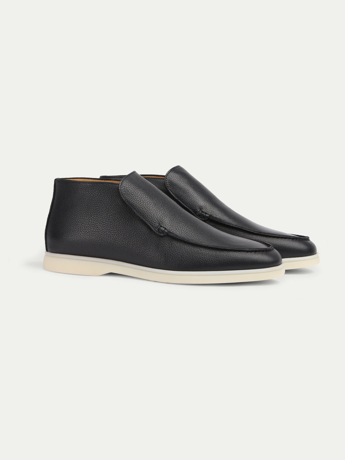 Dark Blue Grain City Loafer – Positano Life