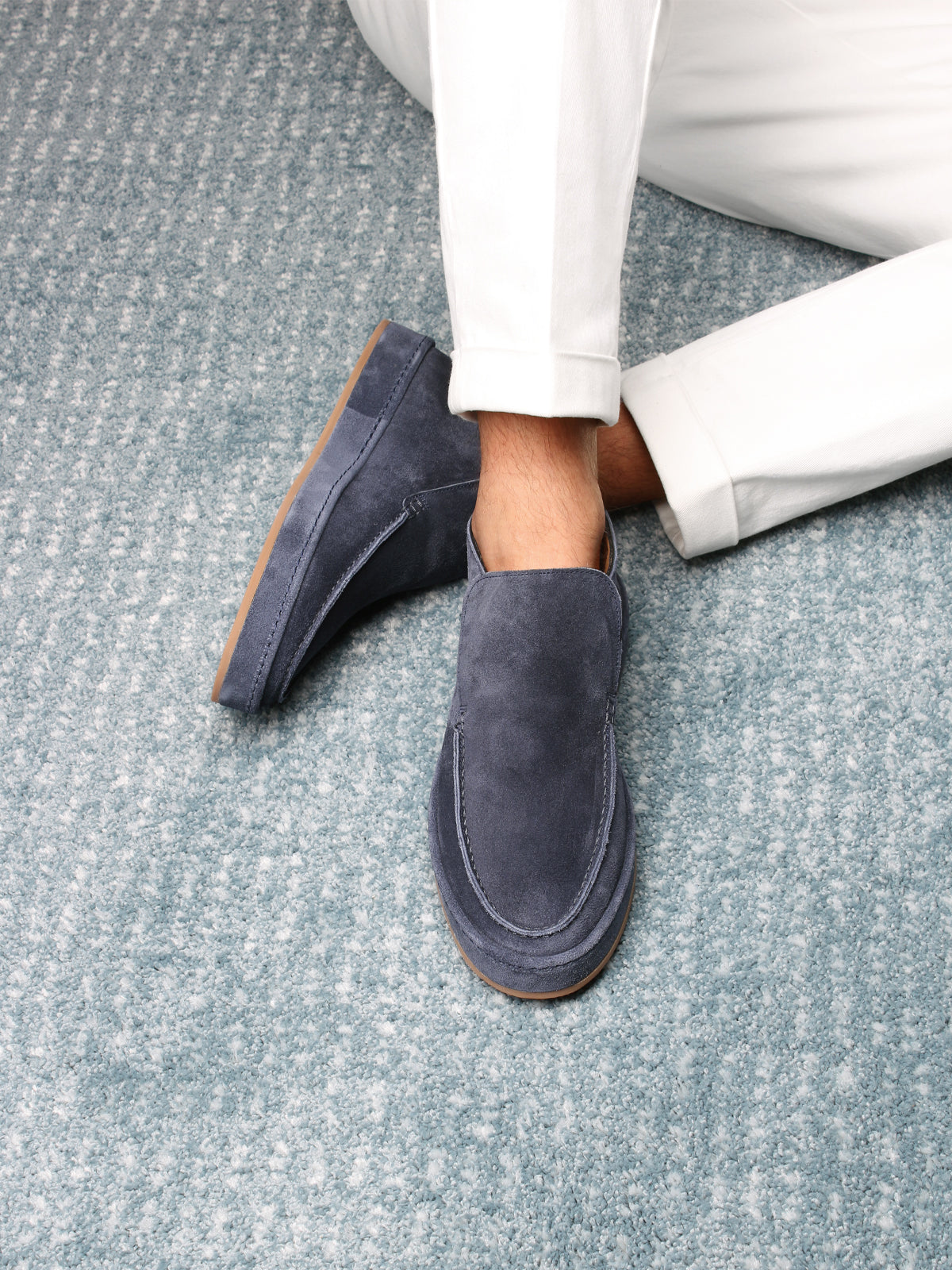 Steel Blue Voyager City Loafer – Positano Life