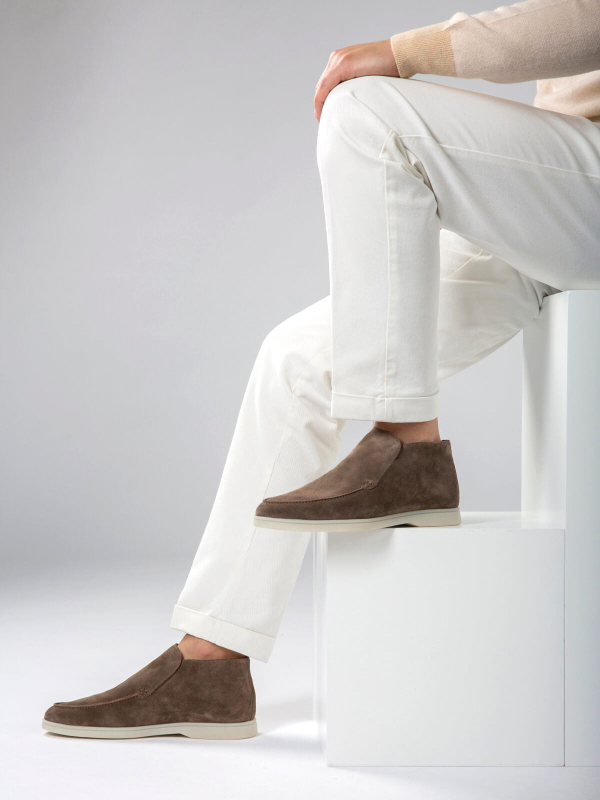 Ash Grey City Loafer – Positano Life