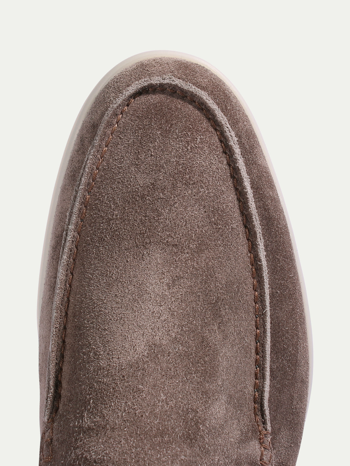 Ash Grey City Loafer with Shearling – Positano Life
