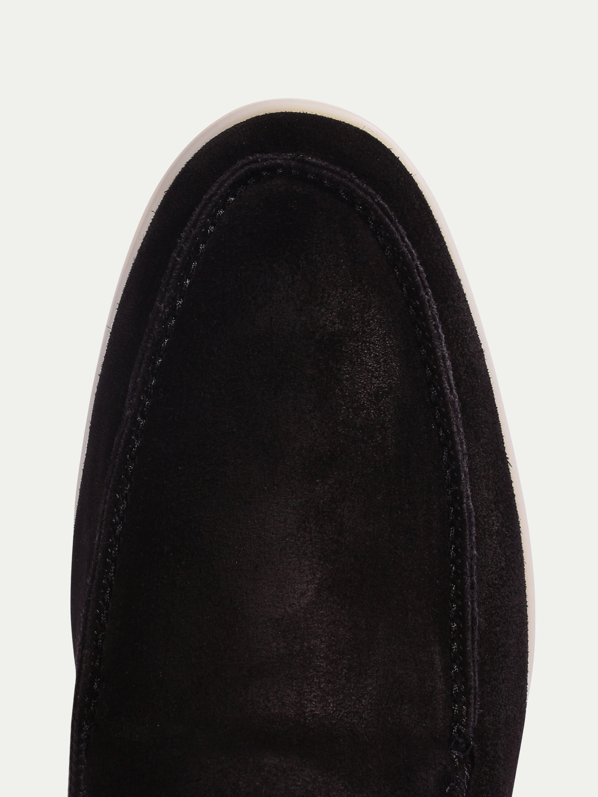 Black City Loafer with Shearling – Positano Life