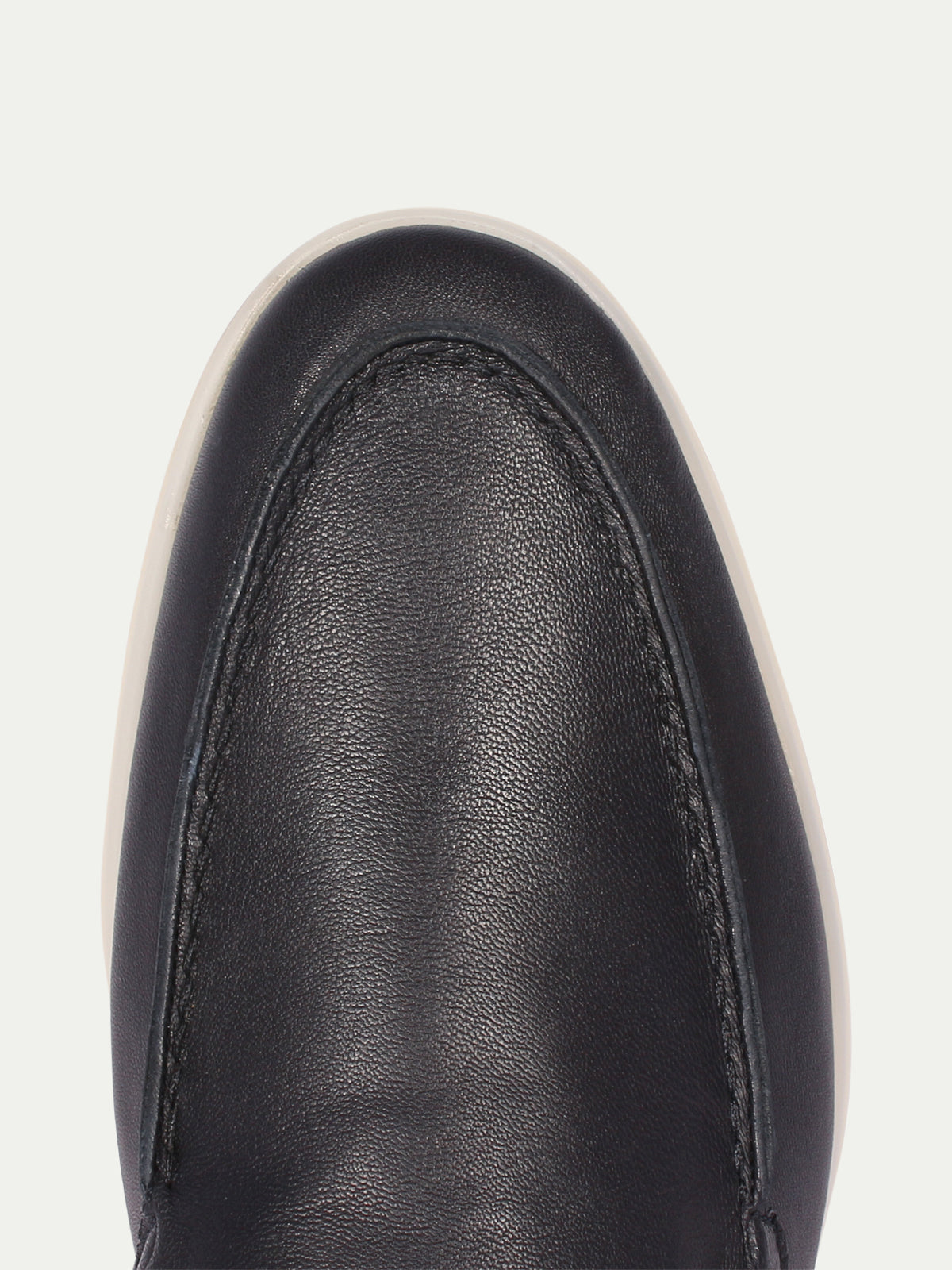 Navy Leather Yacht Loafers – Positano Life