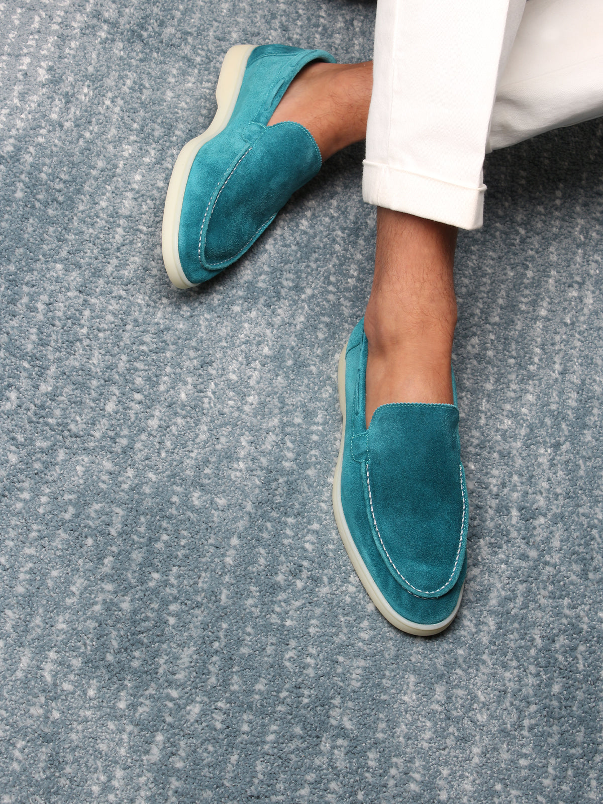Aquamarine Yacht Loafers – Positano Life
