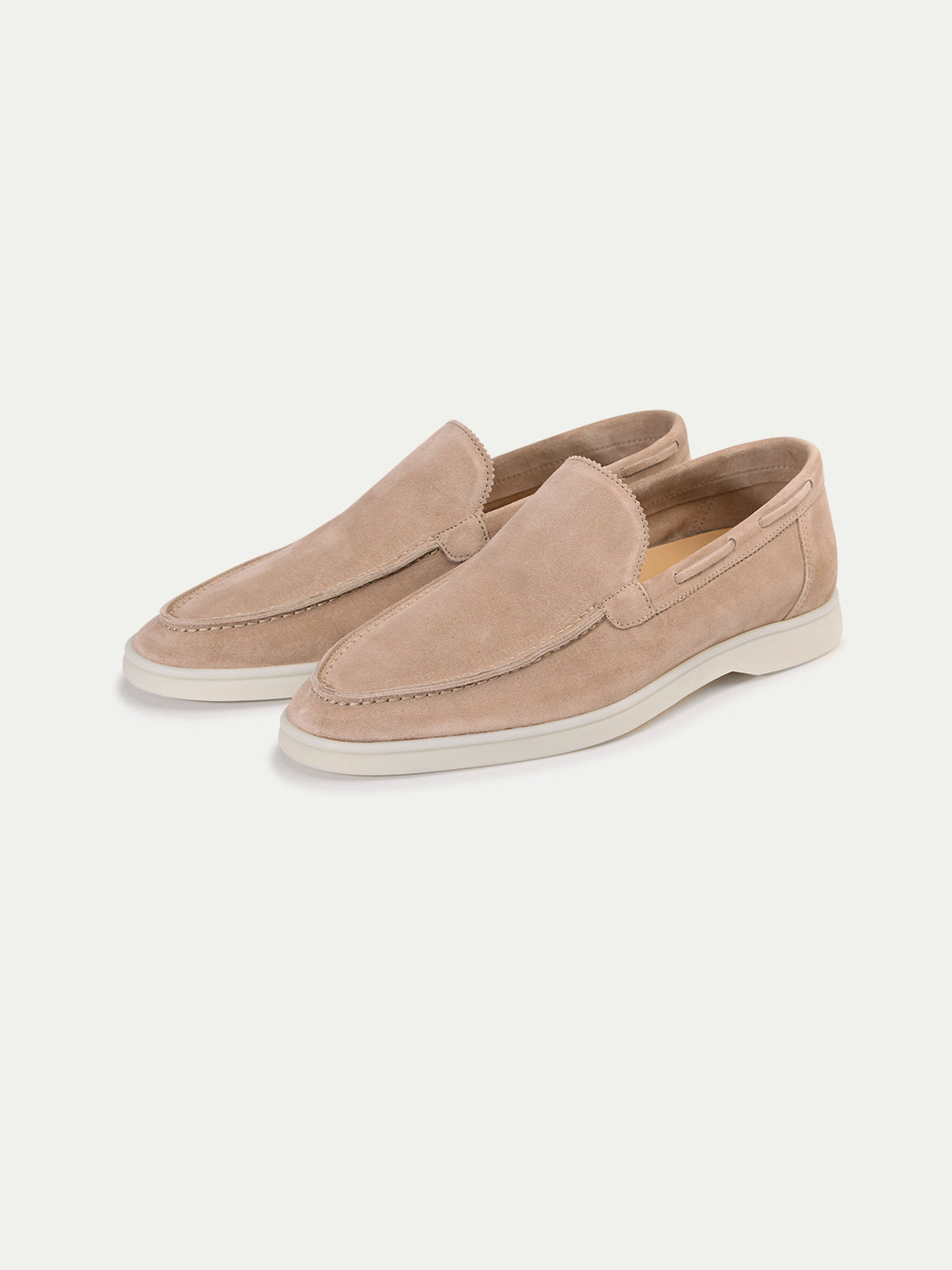 Light Beige Yacht Loafers – Positano Life