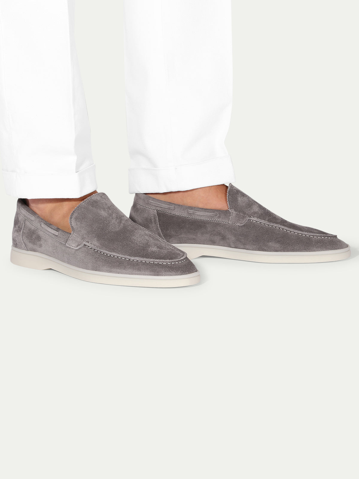 Grey Yacht Loafers – Positano Life