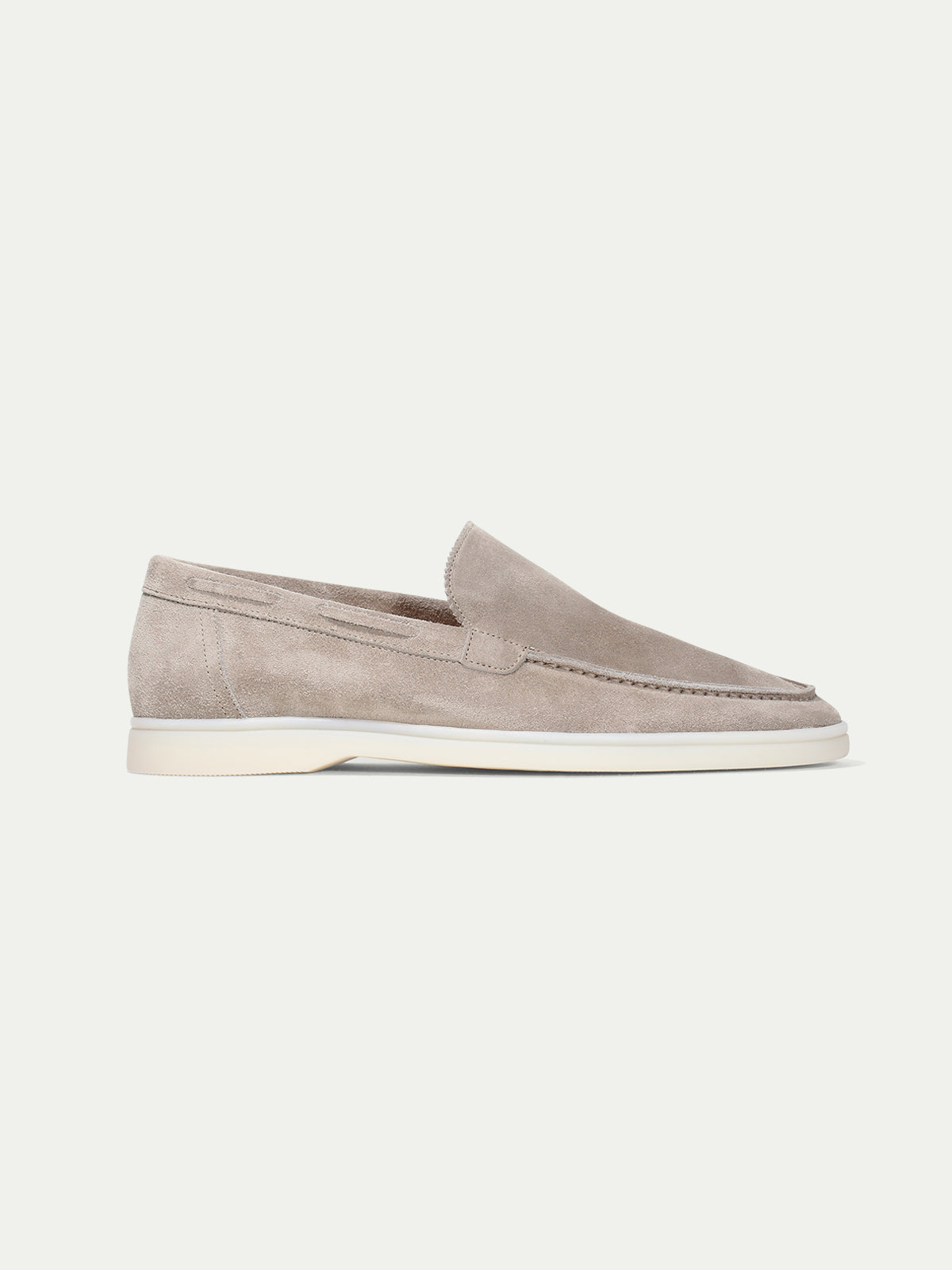 Light Grey Yacht Loafers – Positano Life
