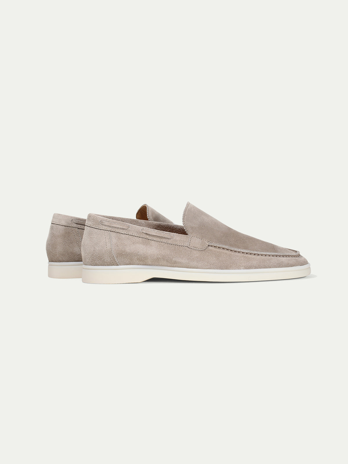 Light Grey Yacht Loafers – Positano Life