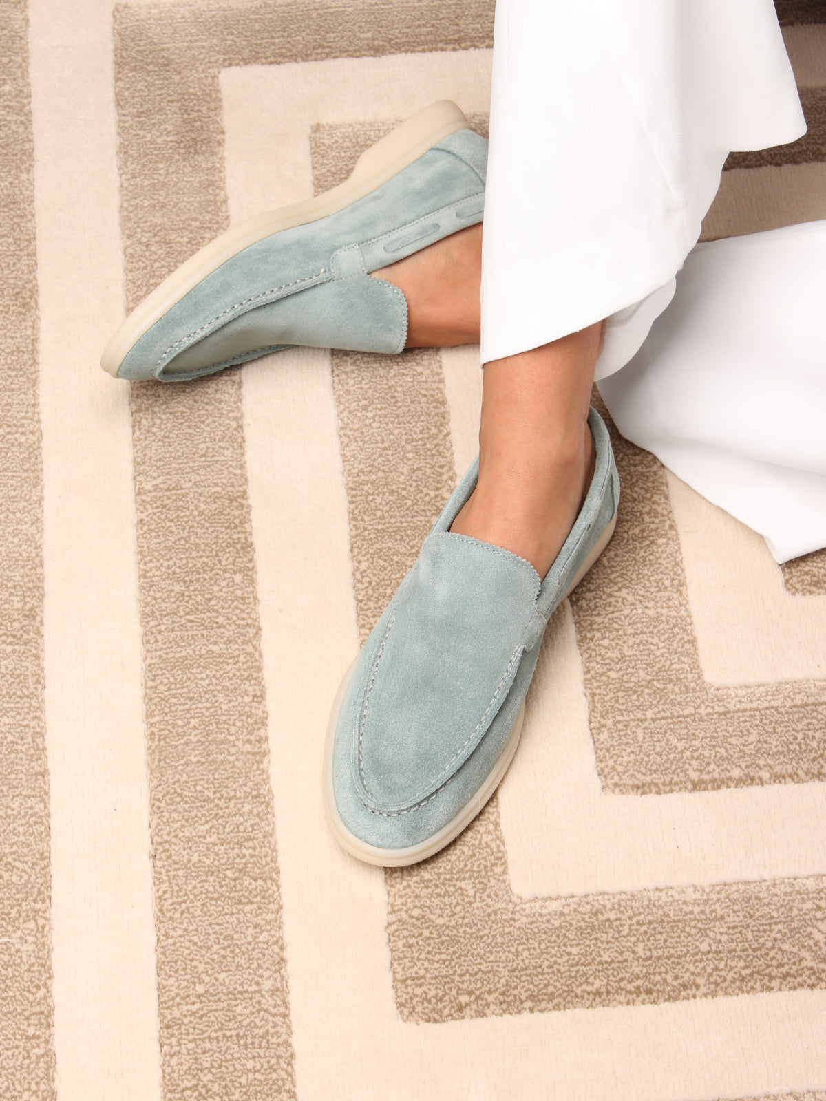 Lady Petrol Yacht Loafers – Positano Life
