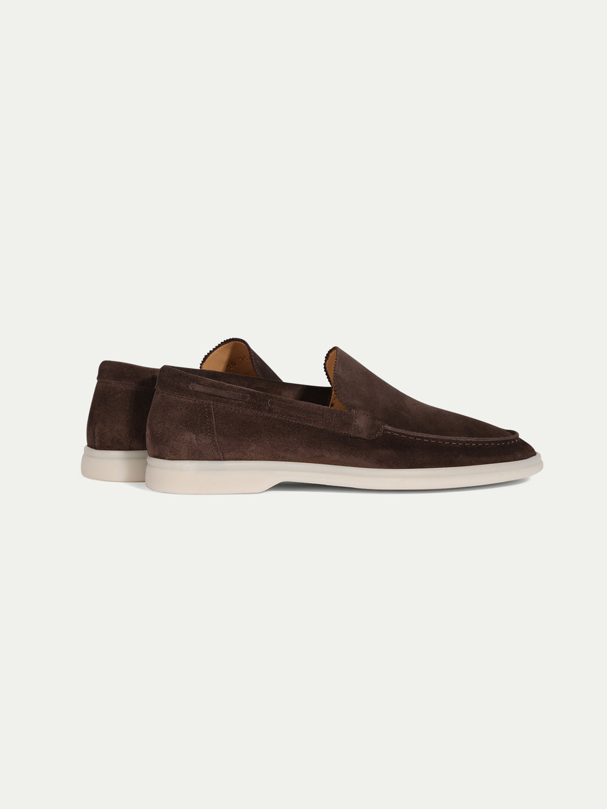 Lady Warm Grey Yacht Loafers – Positano Life