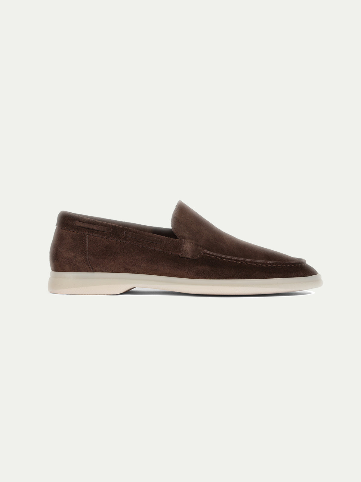 Lady Warm Grey Yacht Loafers – Positano Life