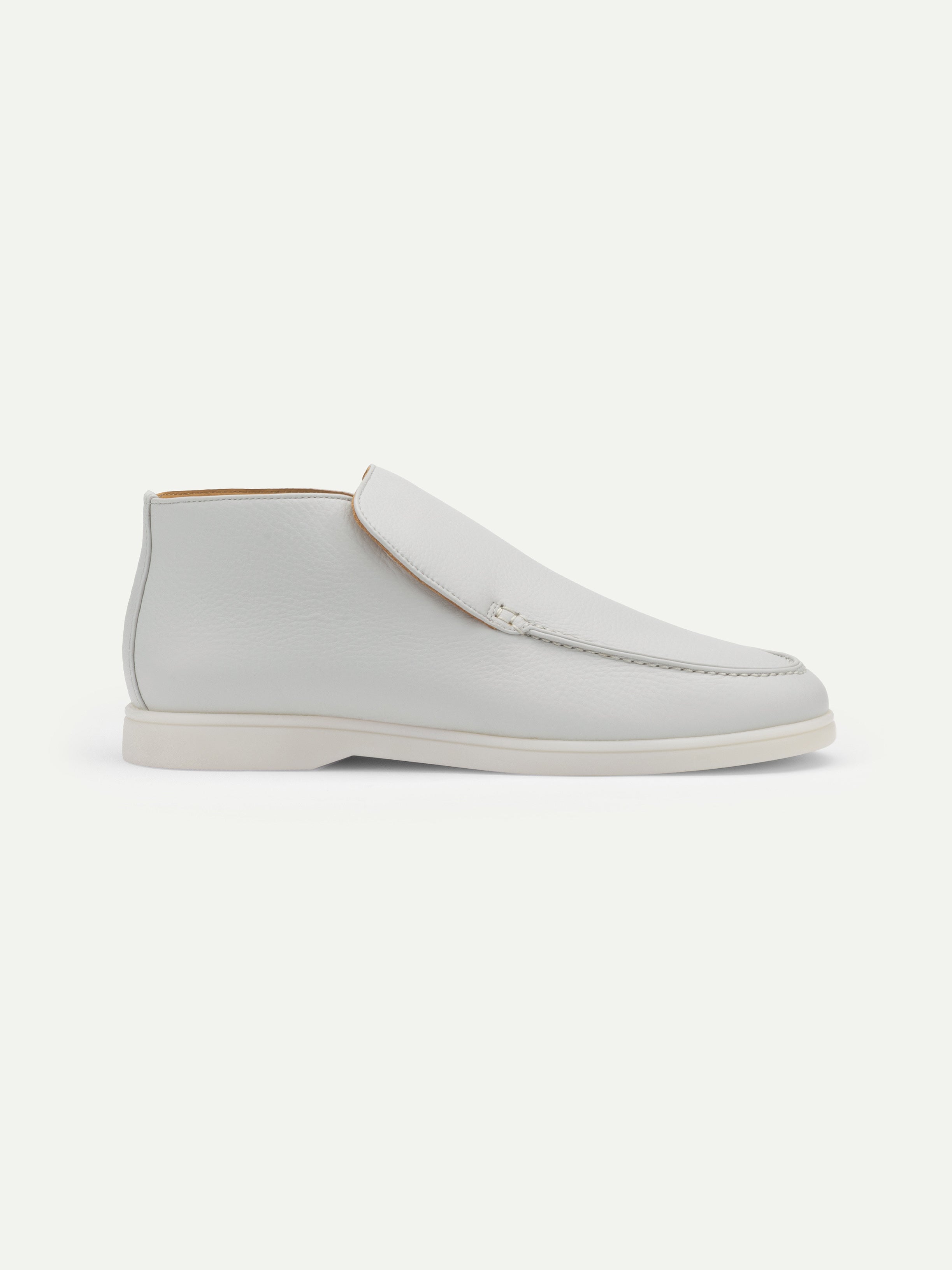 Classic Grey Grain City Loafer – Positano Life