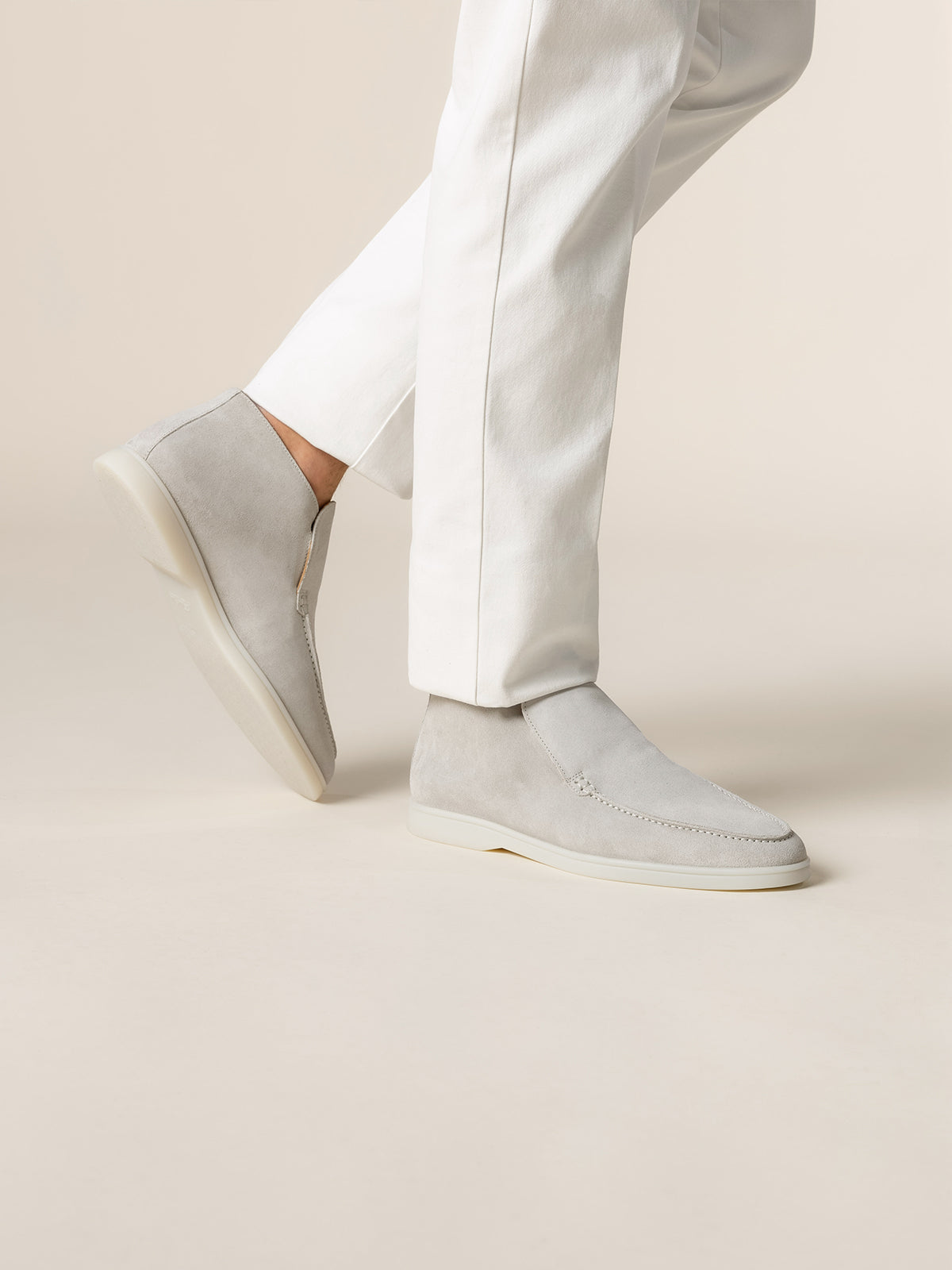 Classic Grey City Loafer – Positano Life
