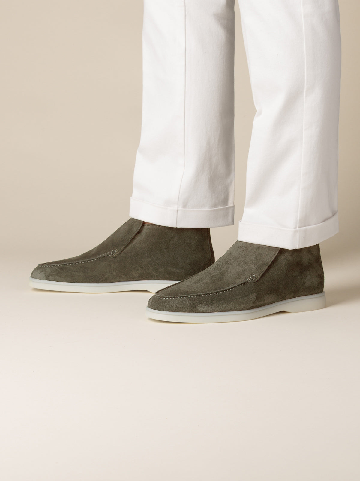 Dark Moss City Loafer – Positano Life