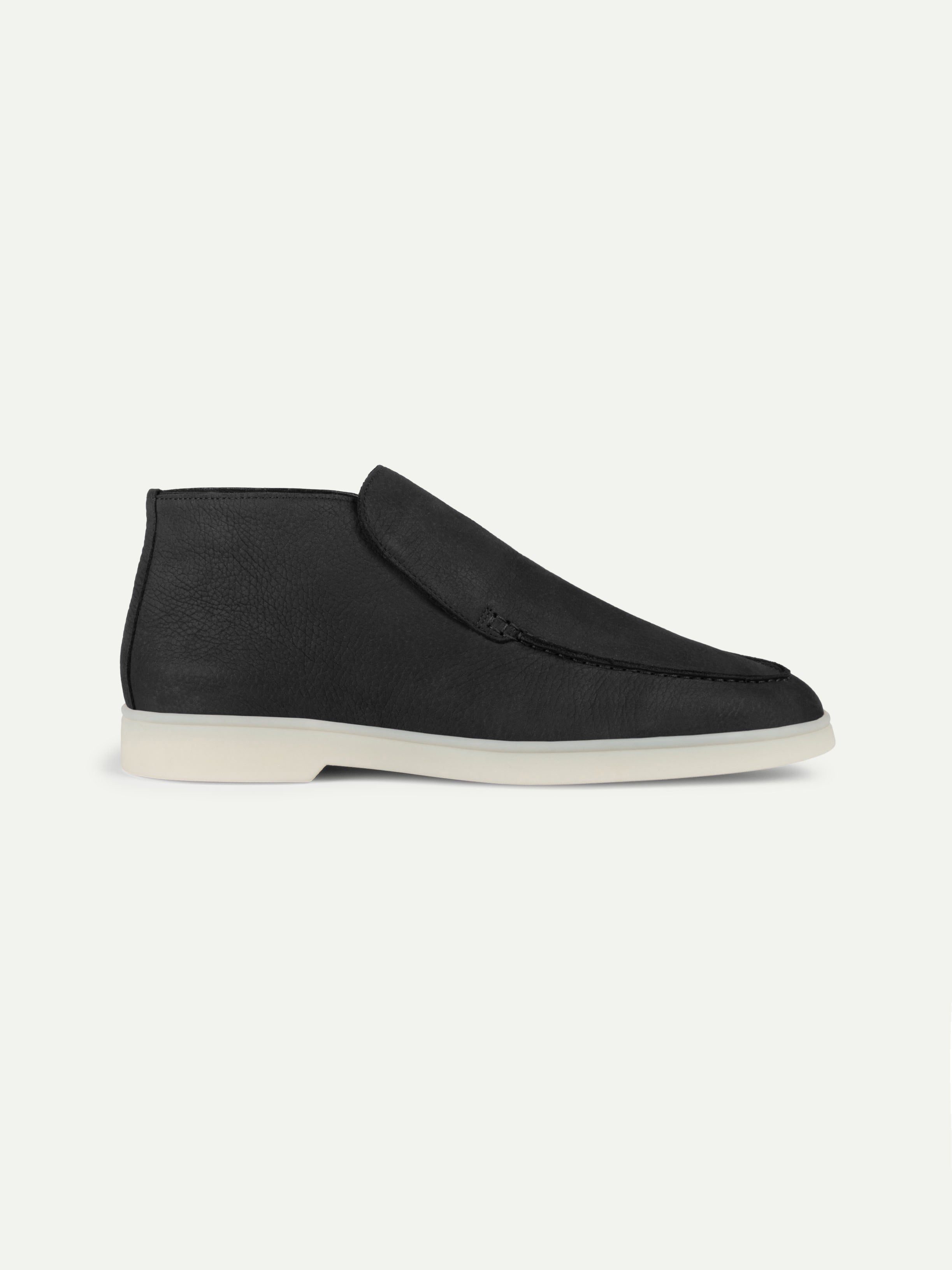 Black Nubuck Winter City Loafer – Positano Life