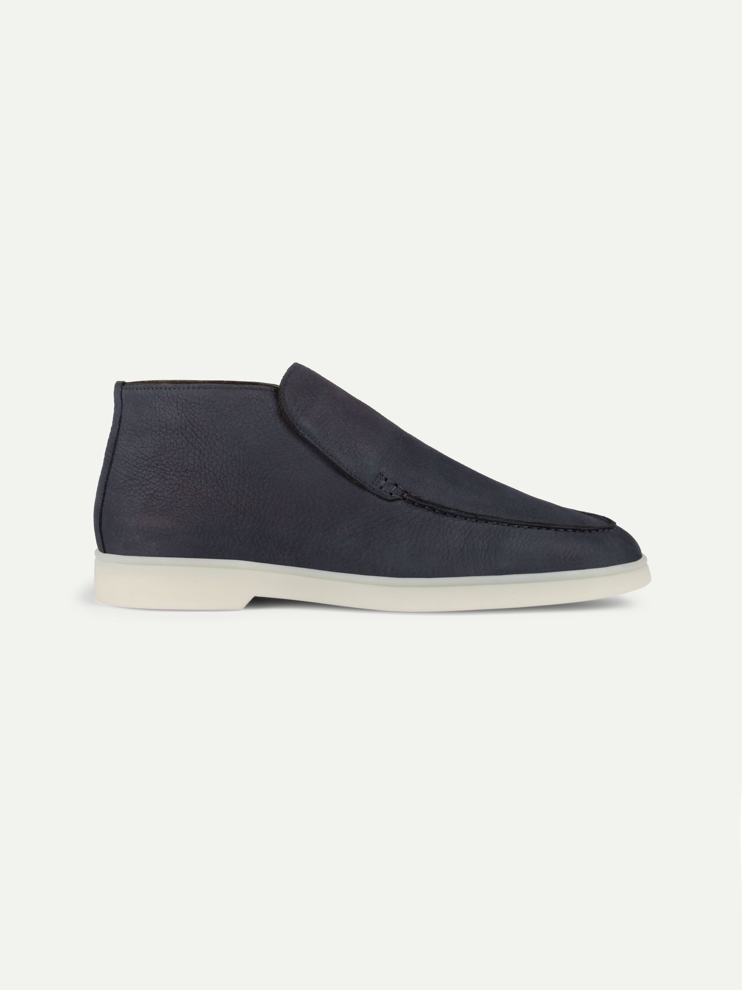 Navy Nubuck Winter City Loafer – Positano Life