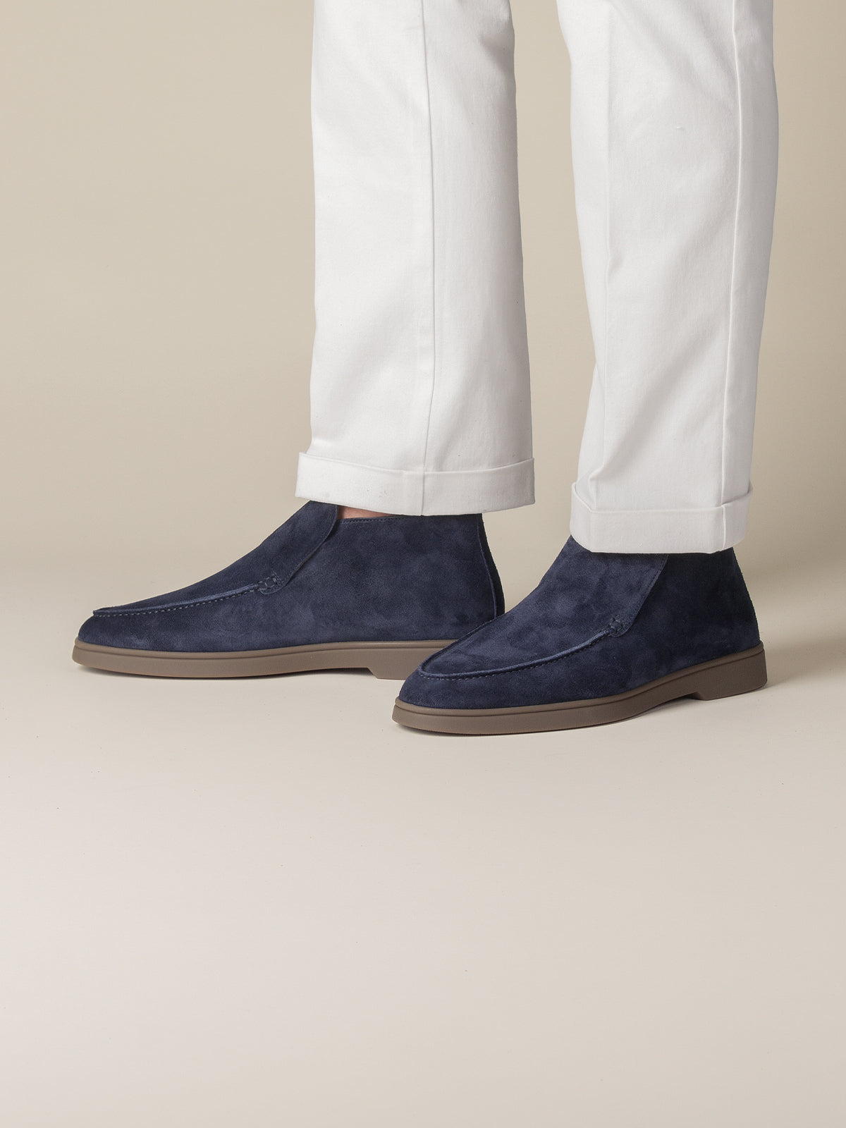 Navy Winter City Loafer – Positano Life