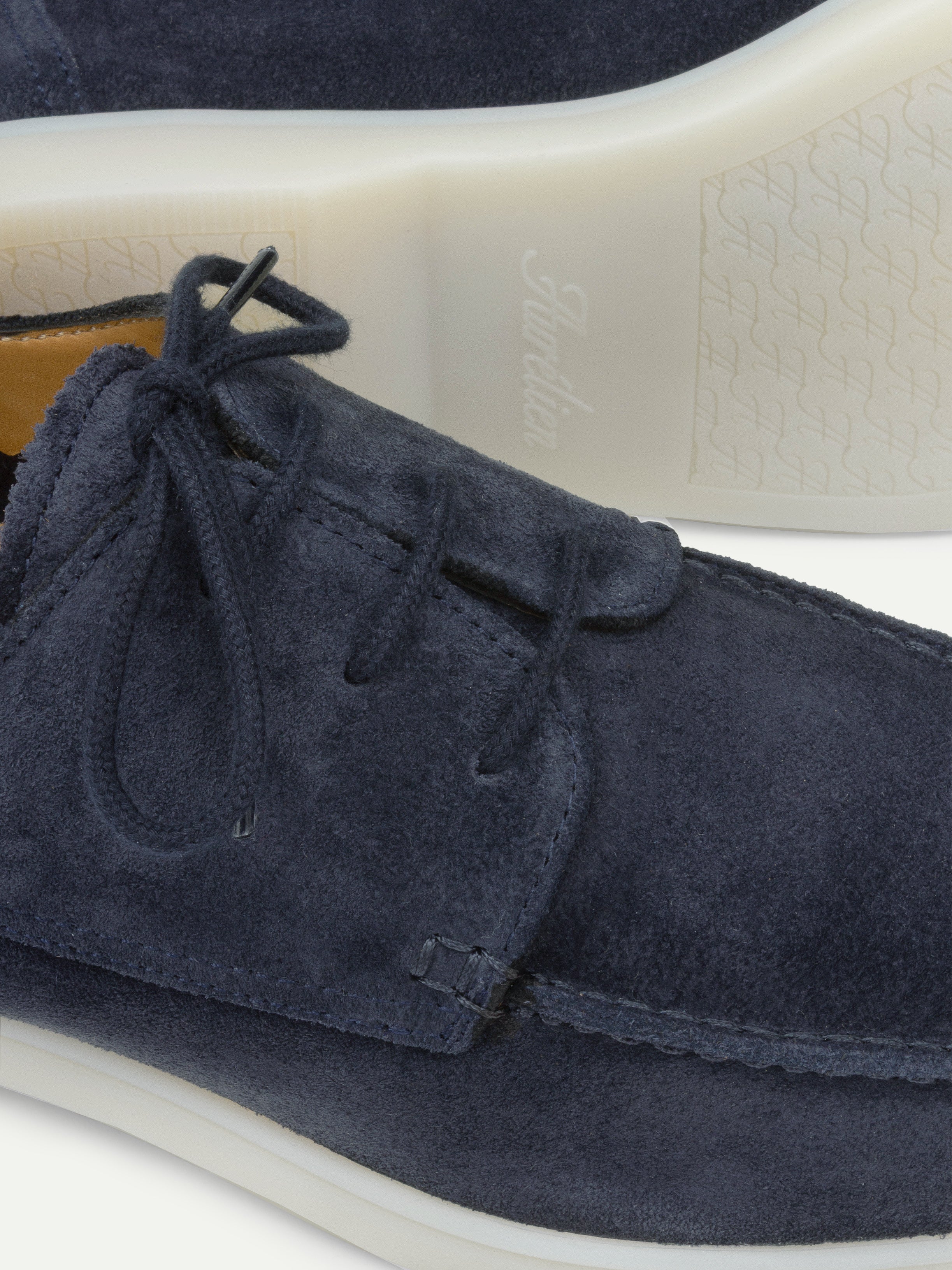 Lady Dark Navy Boat Loafers – Positano Life