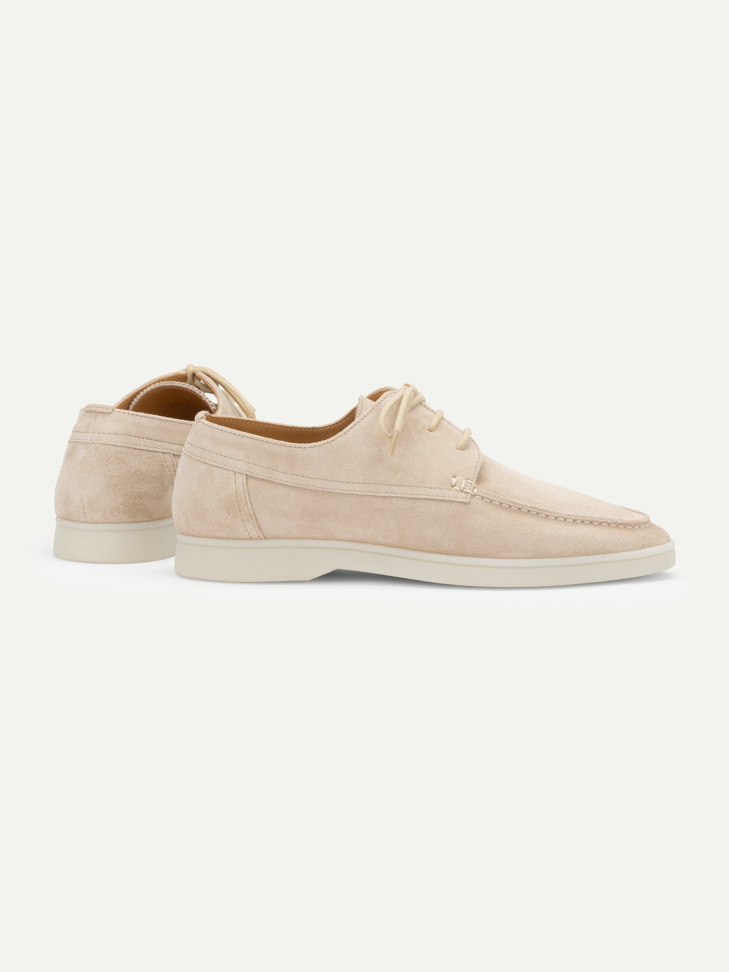 Lady Light Beige Boat Loafer – Positano Life