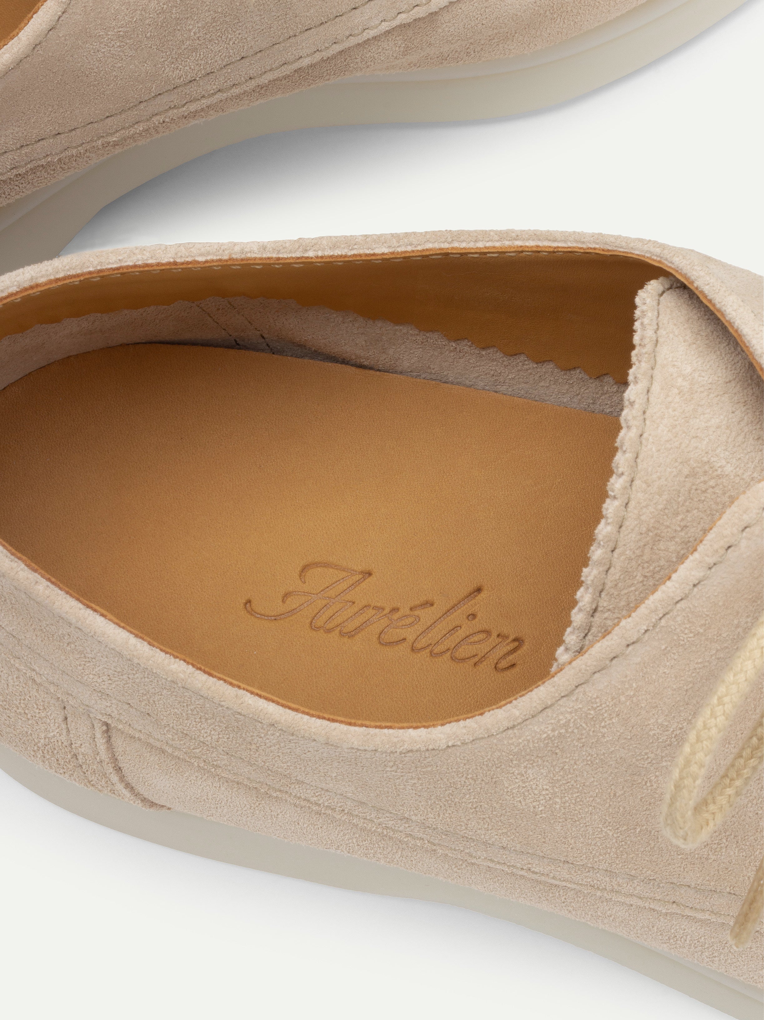 Lady Light Beige Boat Loafer – Positano Life