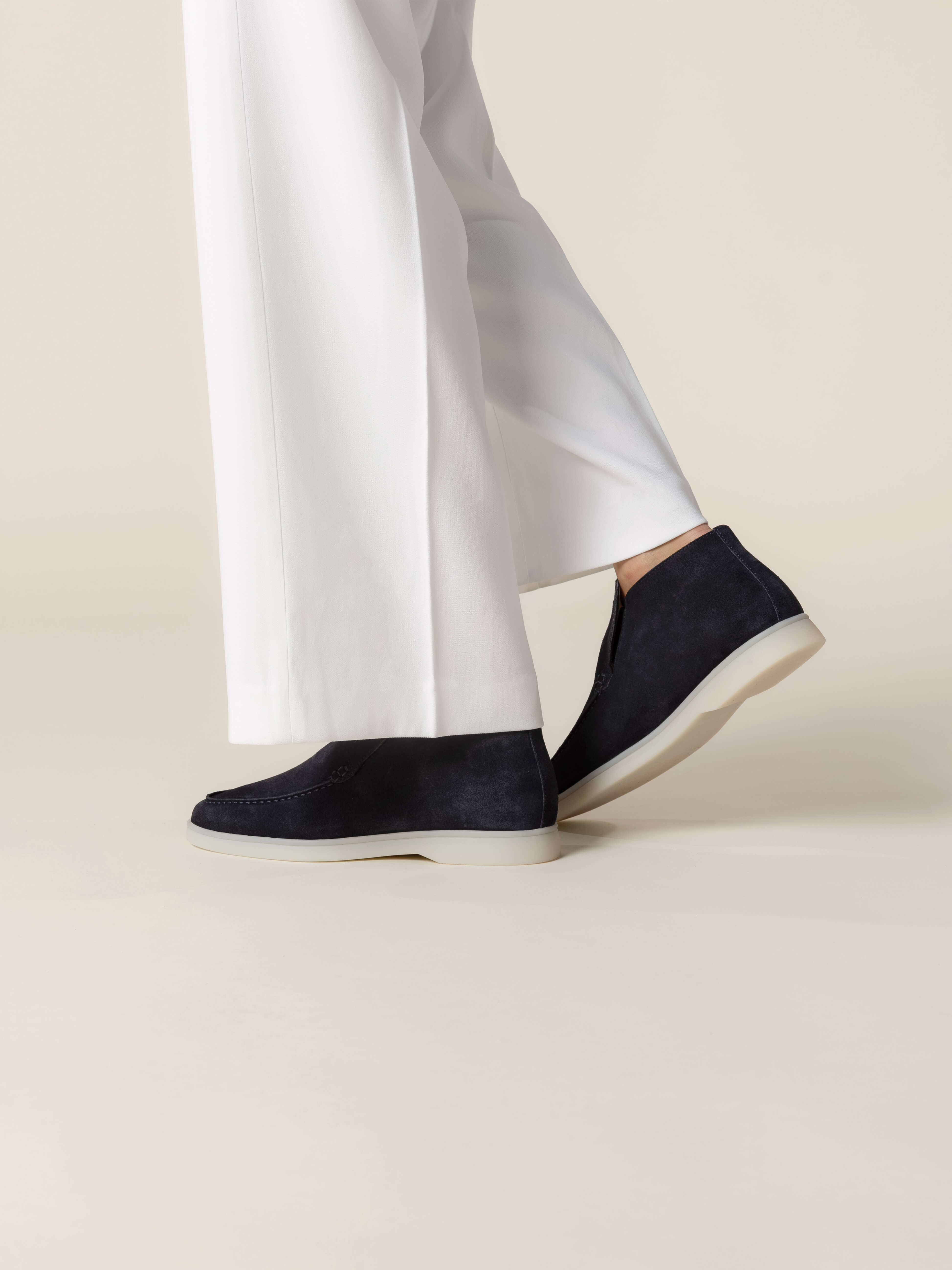 Lady Dark Blue City Loafer – Positano Life