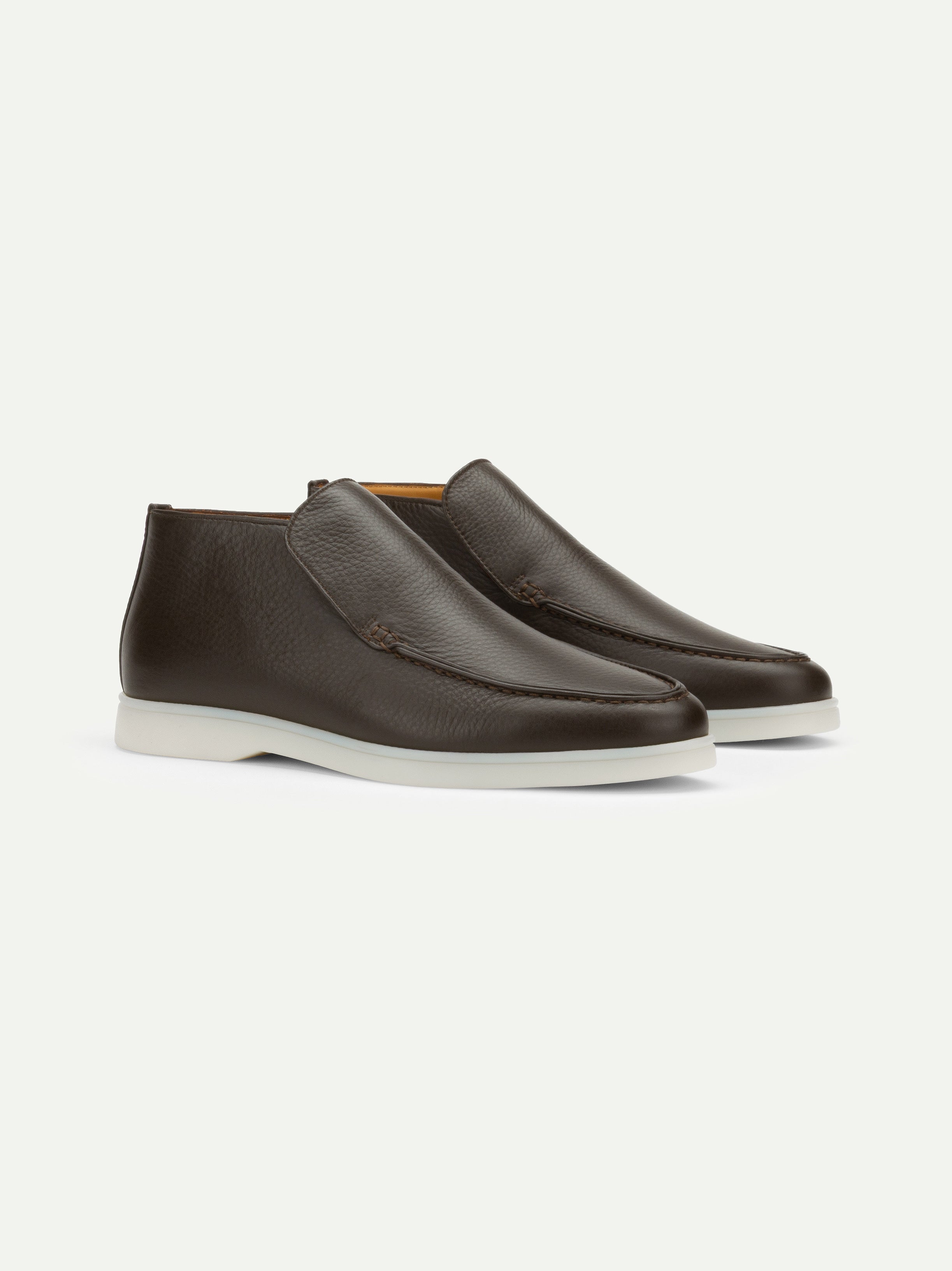 Lady Brown Grain City Loafer – Positano Life