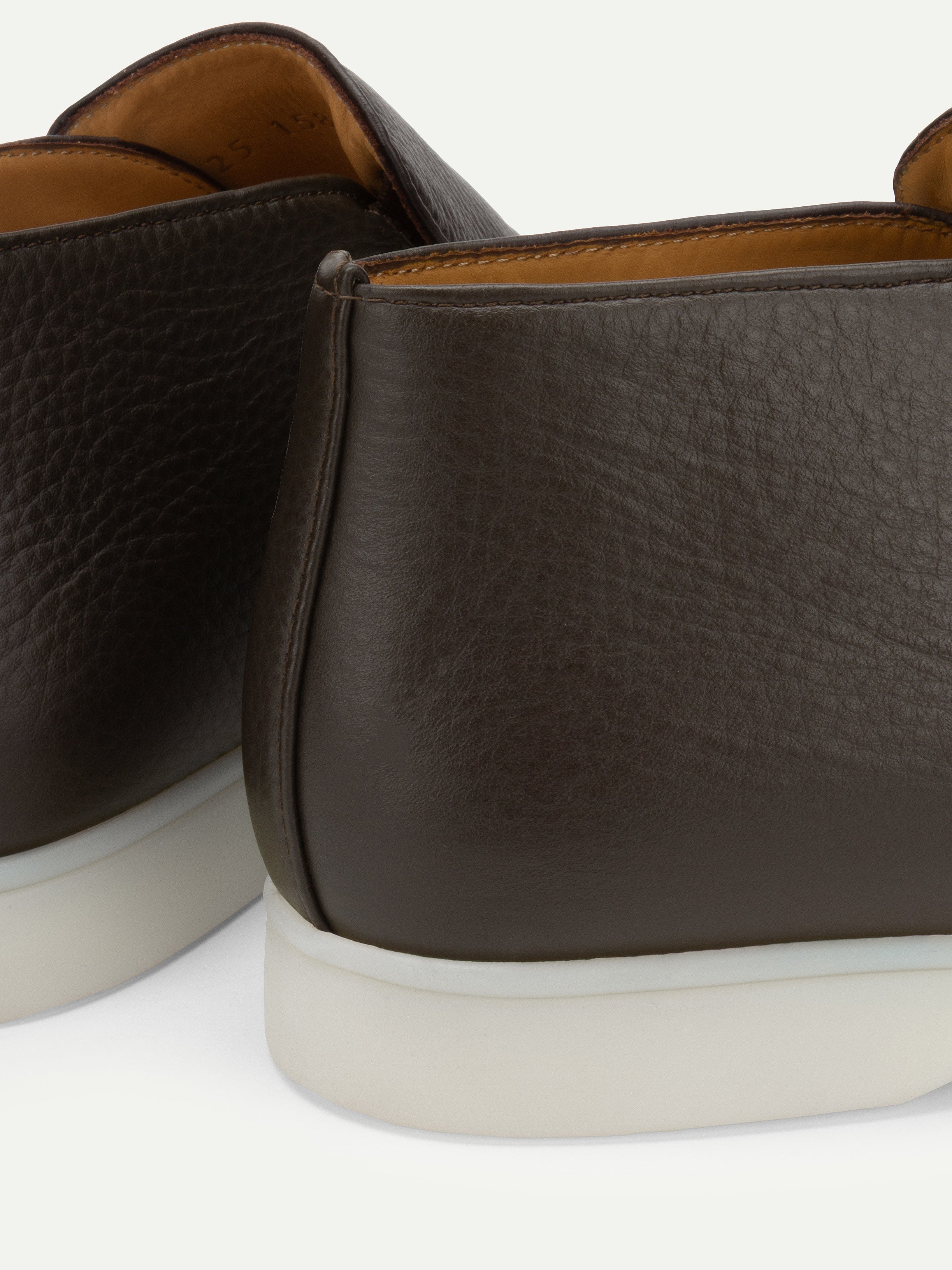 Lady Brown Grain City Loafer – Positano Life