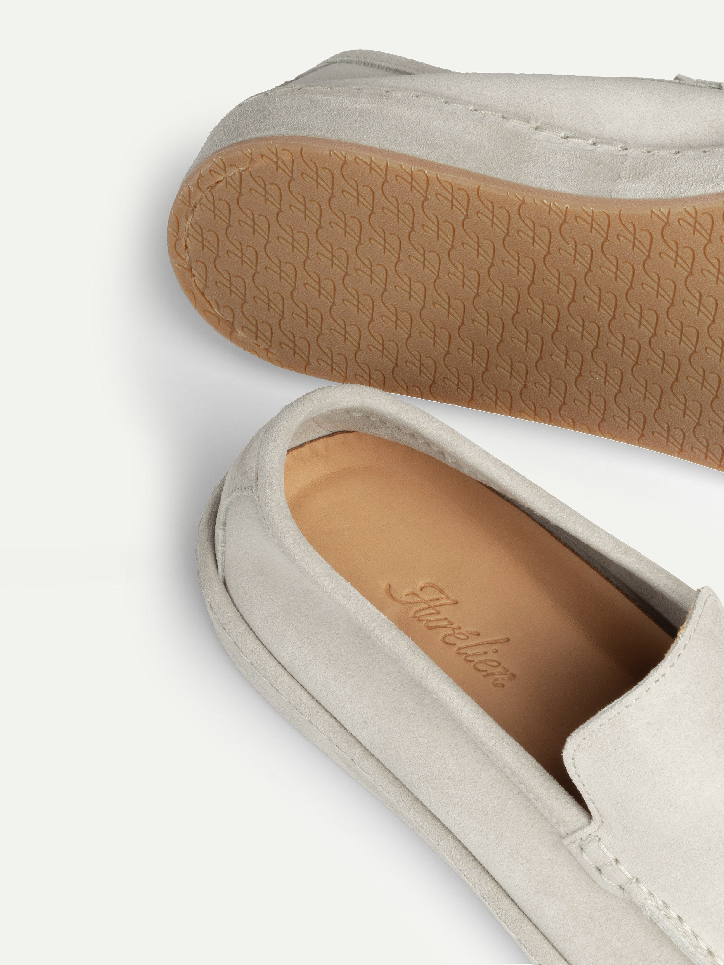 Lady Light Grey Voyager Loafer – Positano Life
