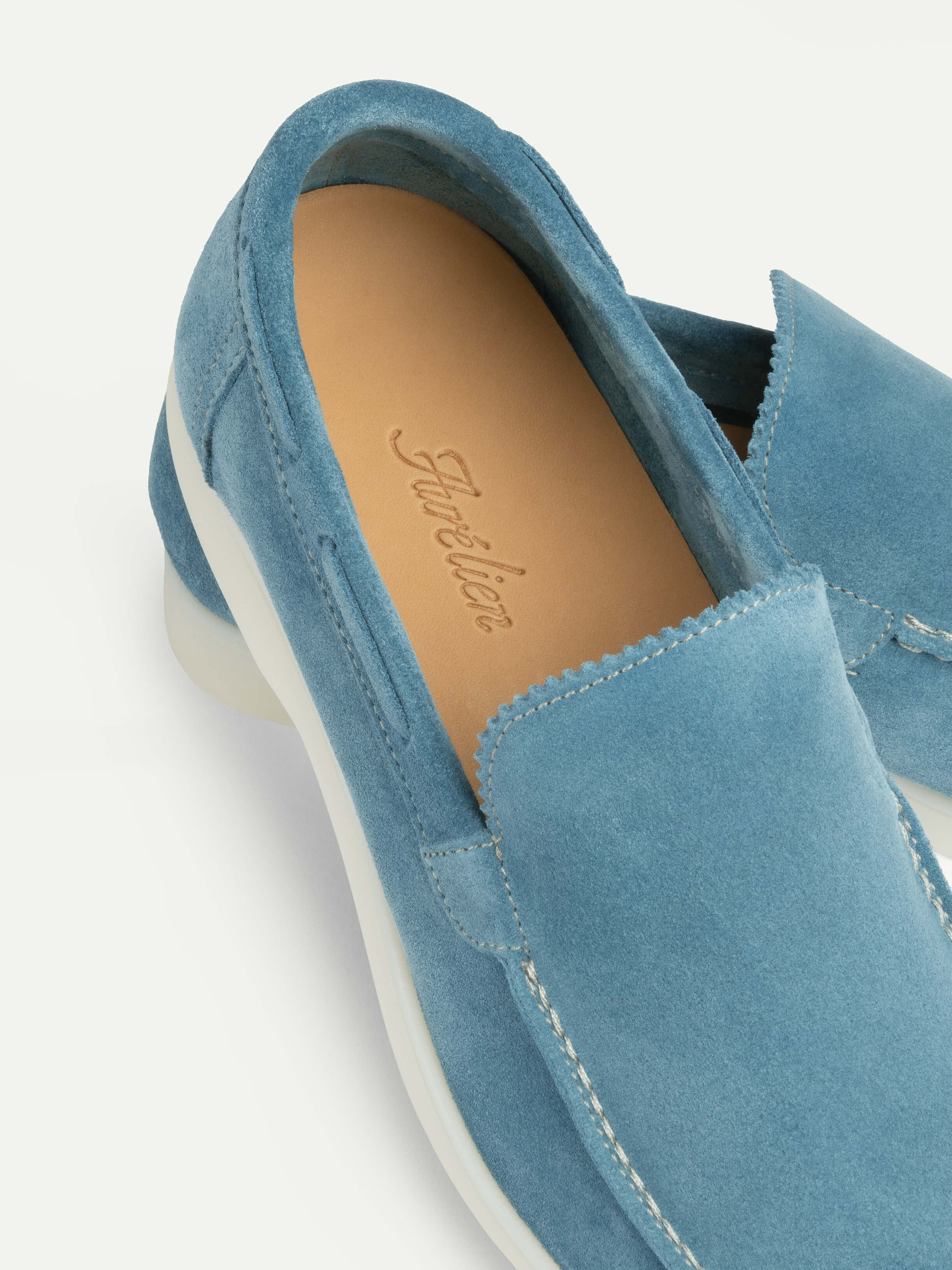 Lady Aegean Blue Yacht Loafers – Positano Life