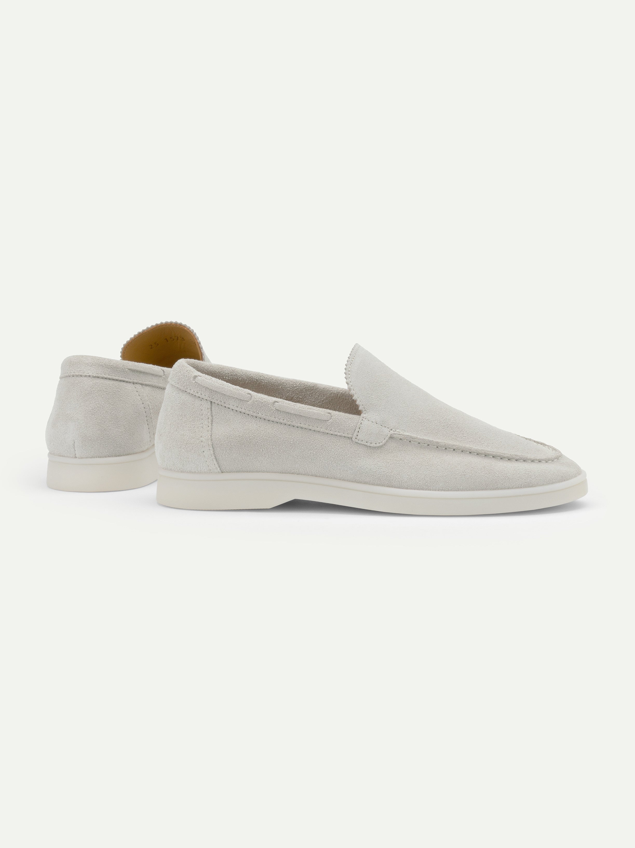 Lady Classic Grey Yacht Loafers – Positano Life