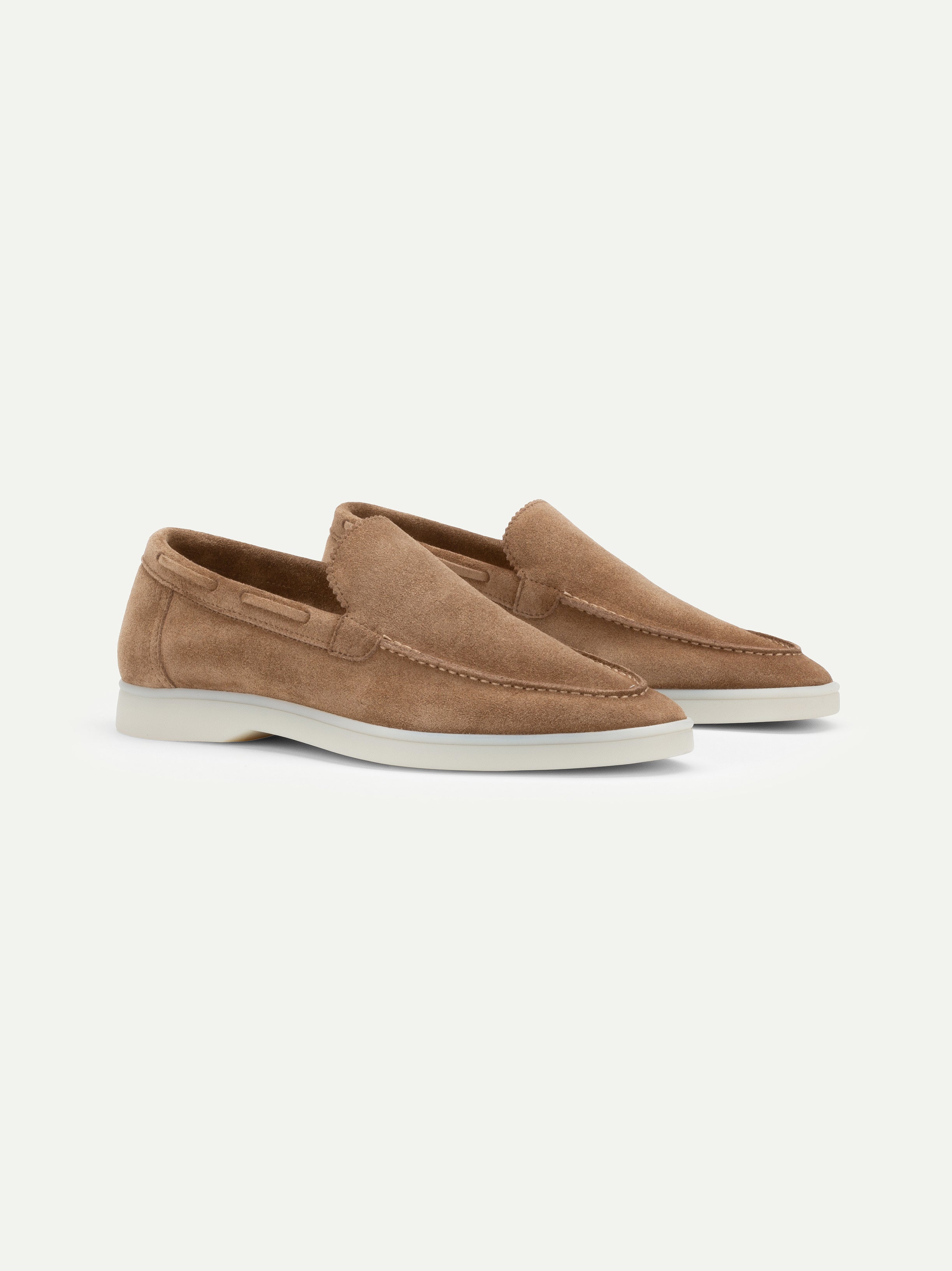 Lady Camel Yacht Loafers – Positano Life