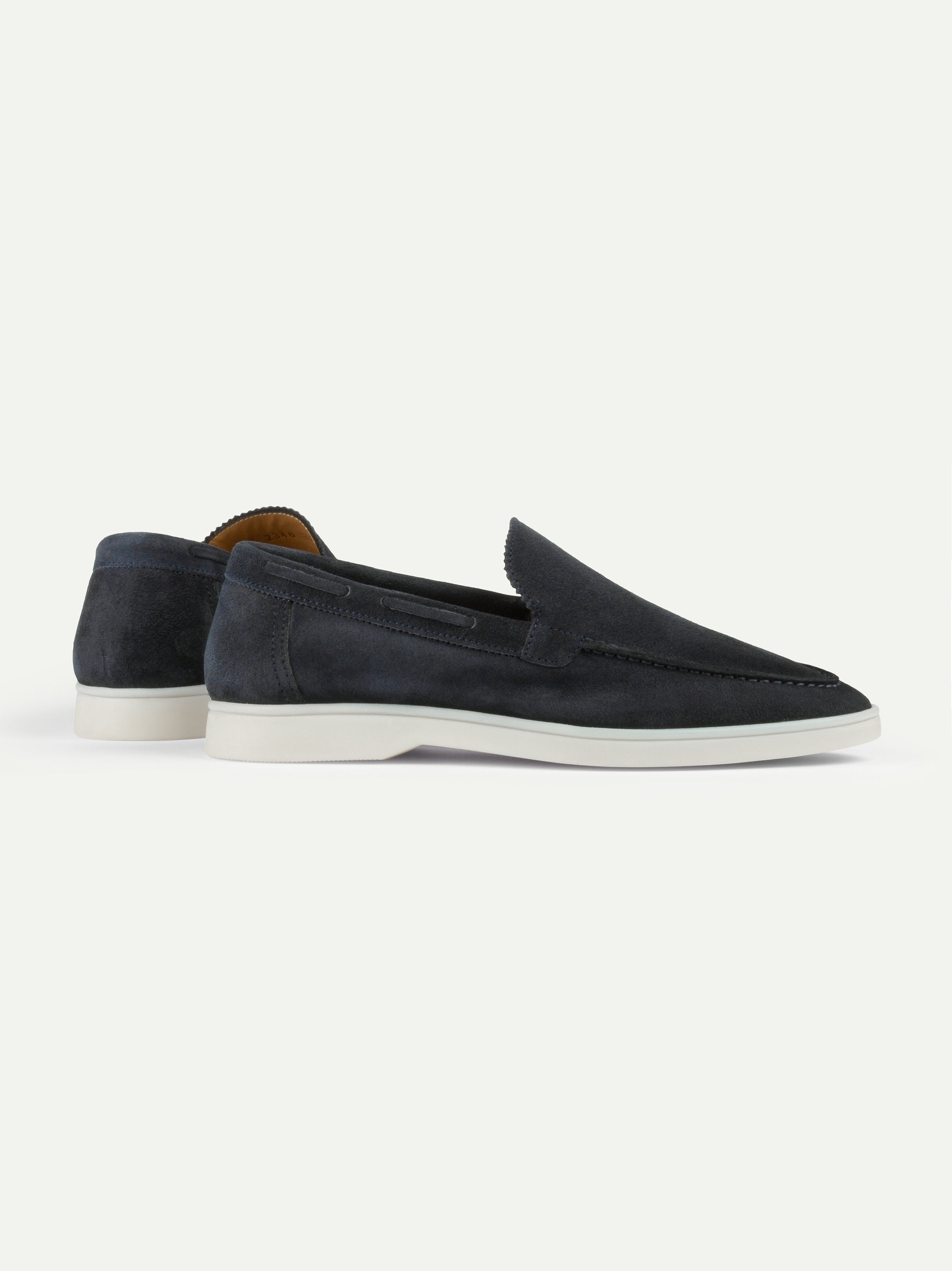 Lady Dark Blue Yacht Loafers – Positano Life