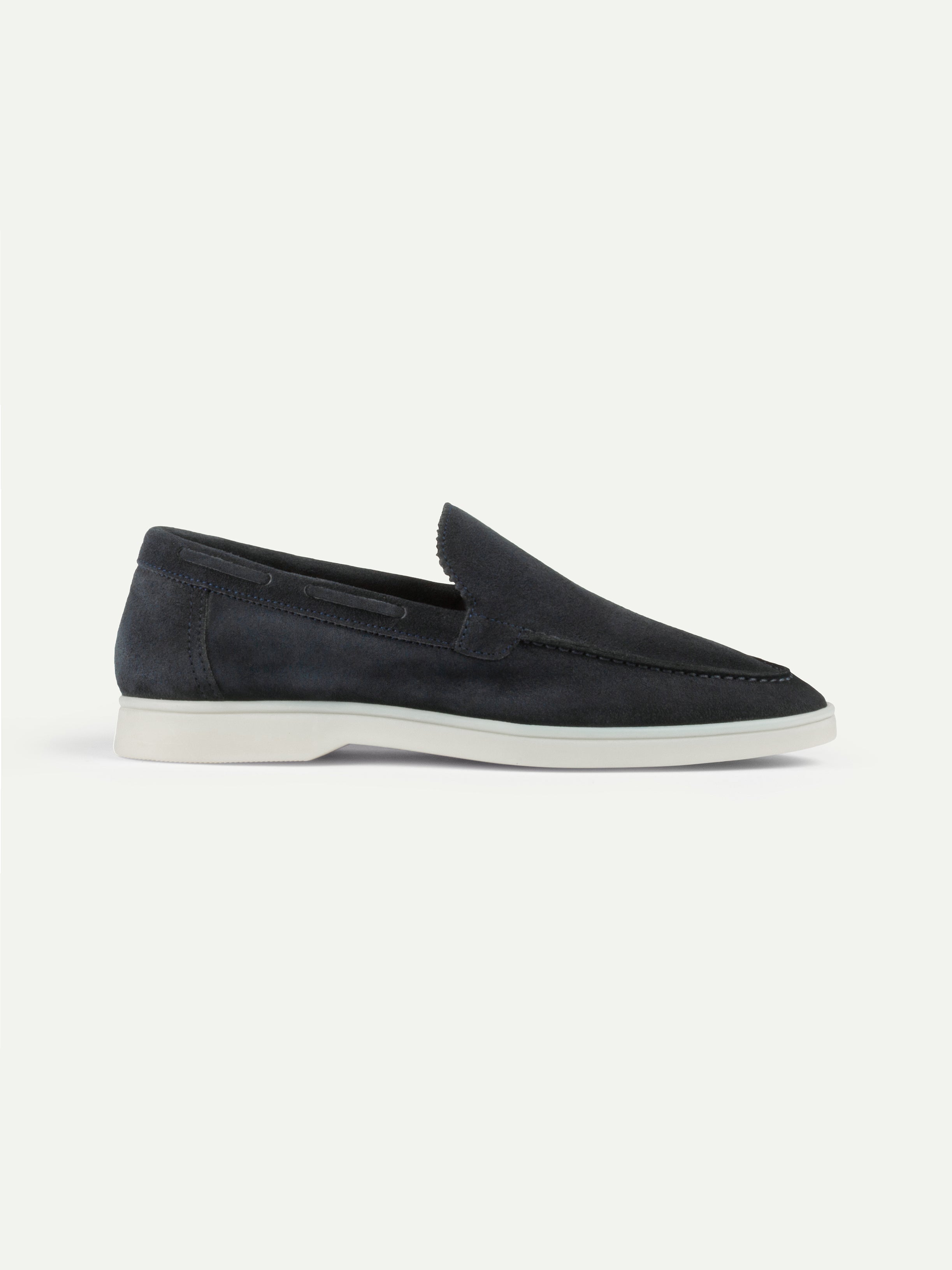 Lady Dark Blue Yacht Loafers – Positano Life