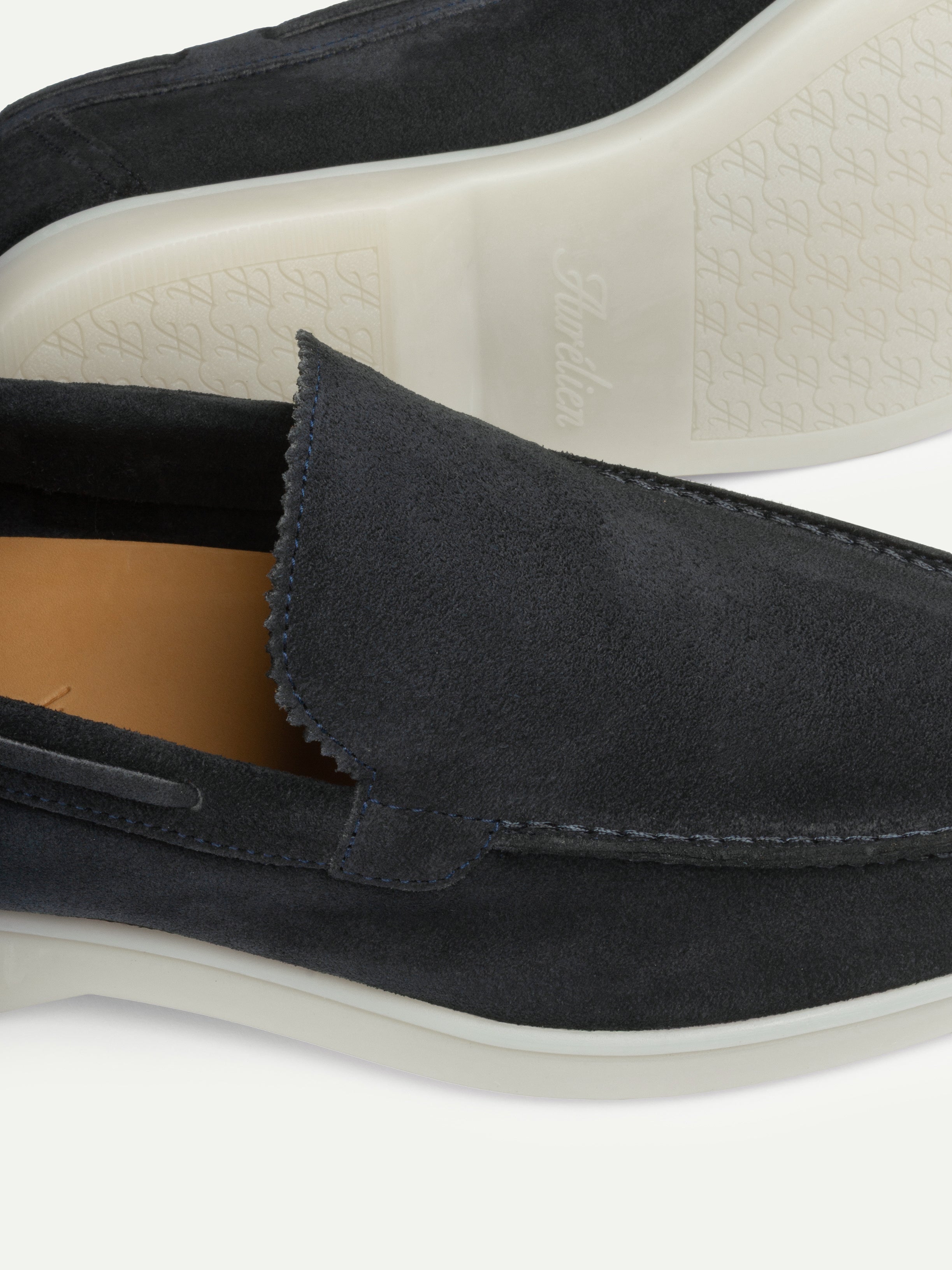 Lady Dark Blue Yacht Loafers – Positano Life