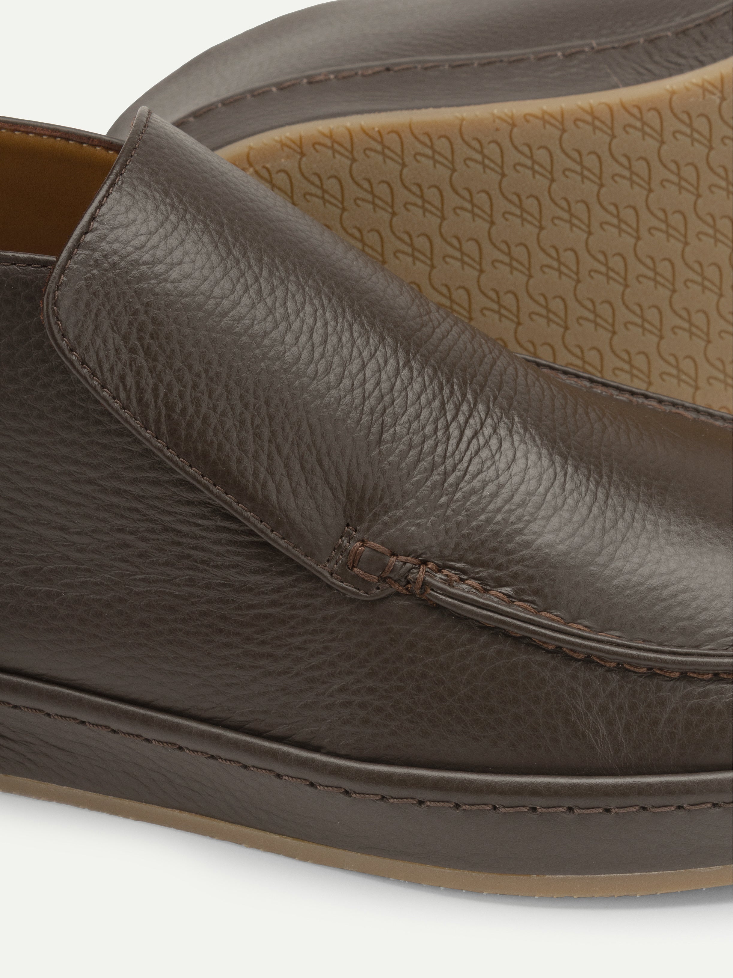 Brown Grain Voyager City Loafer – Positano Life