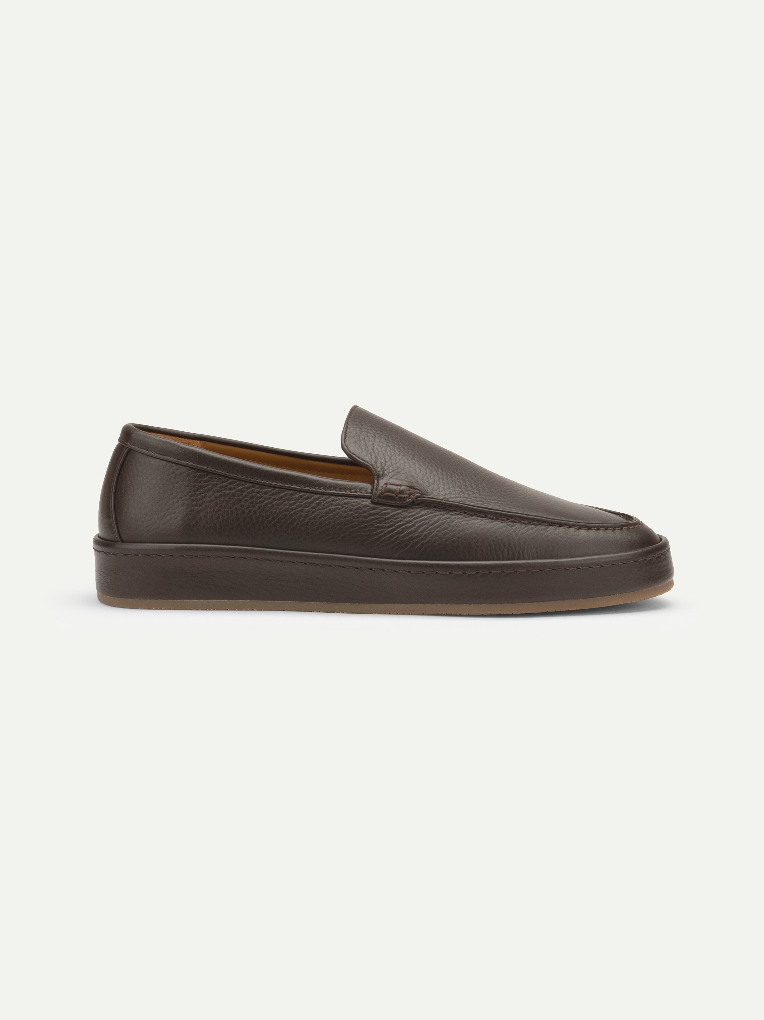 Brown Grain Voyager Loafer – Positano Life