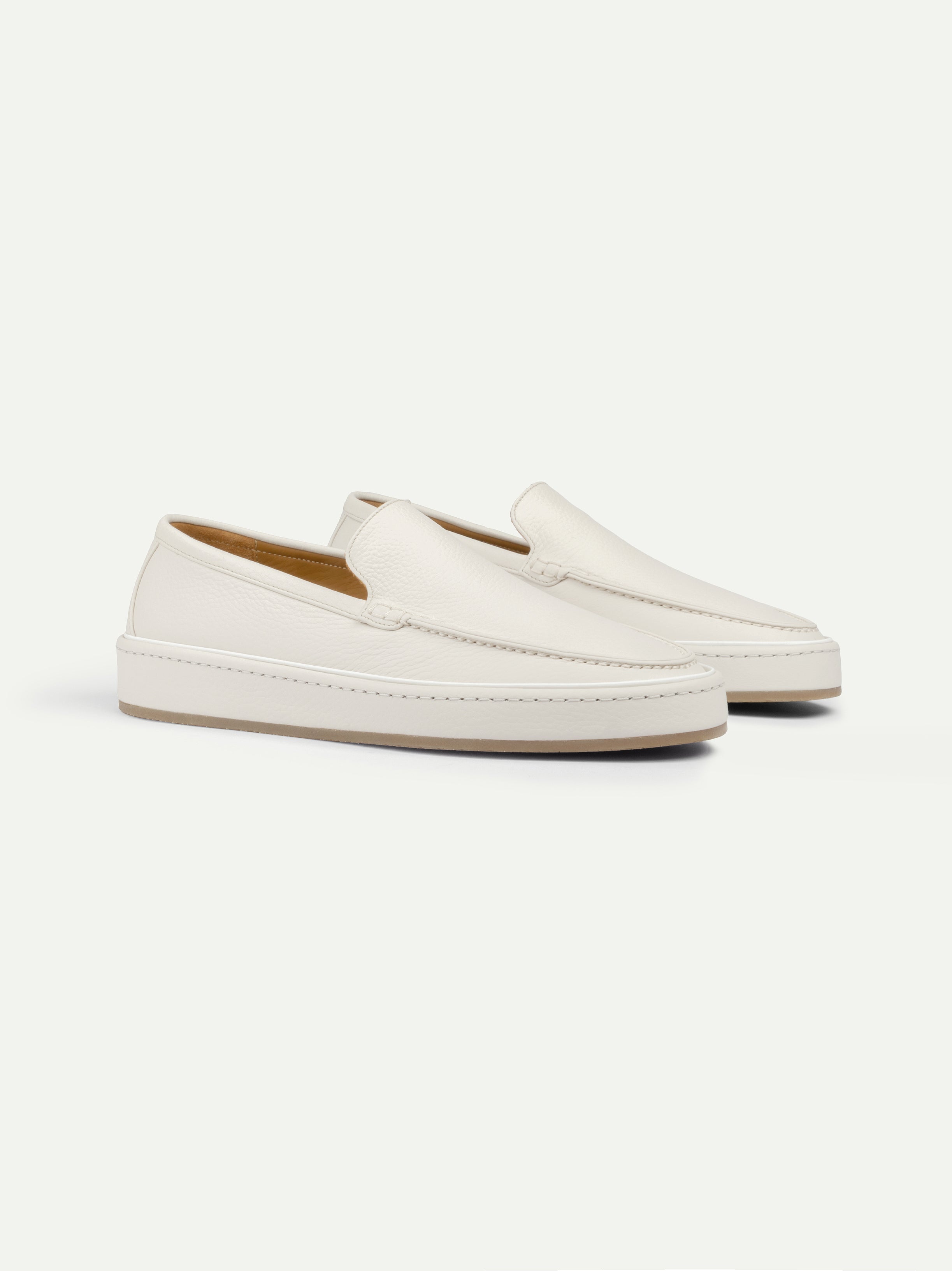 Ivory Grain Voyager Loafer – Positano Life