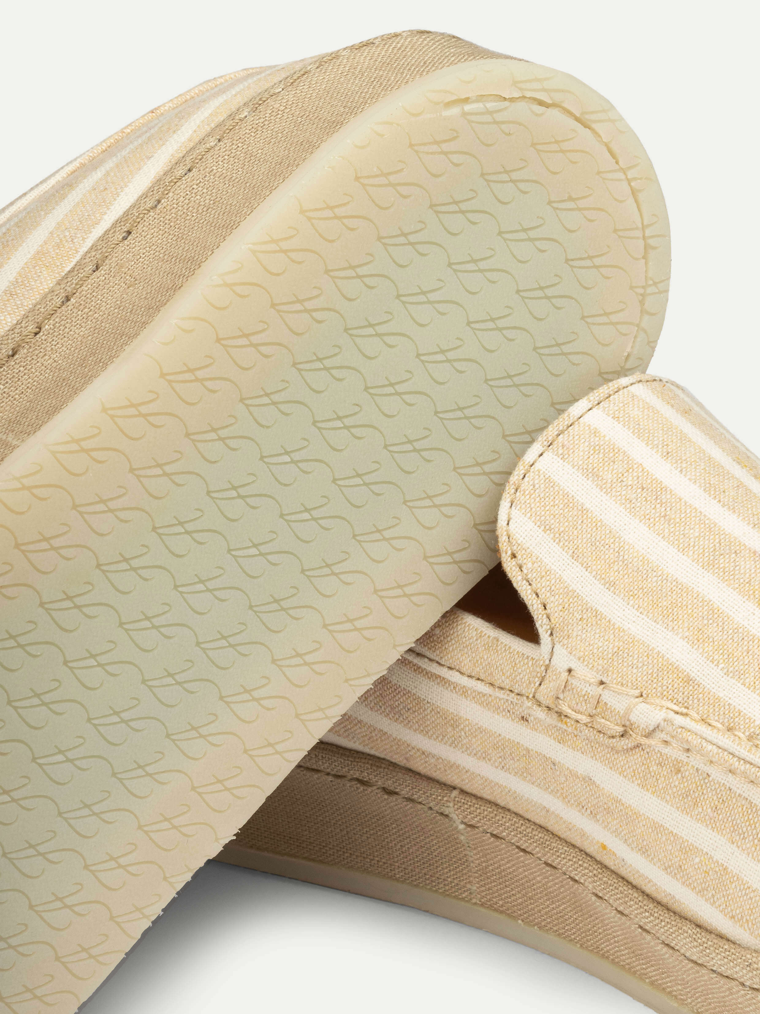 Yellow Striped Linen Voyager Loafer – Positano Life