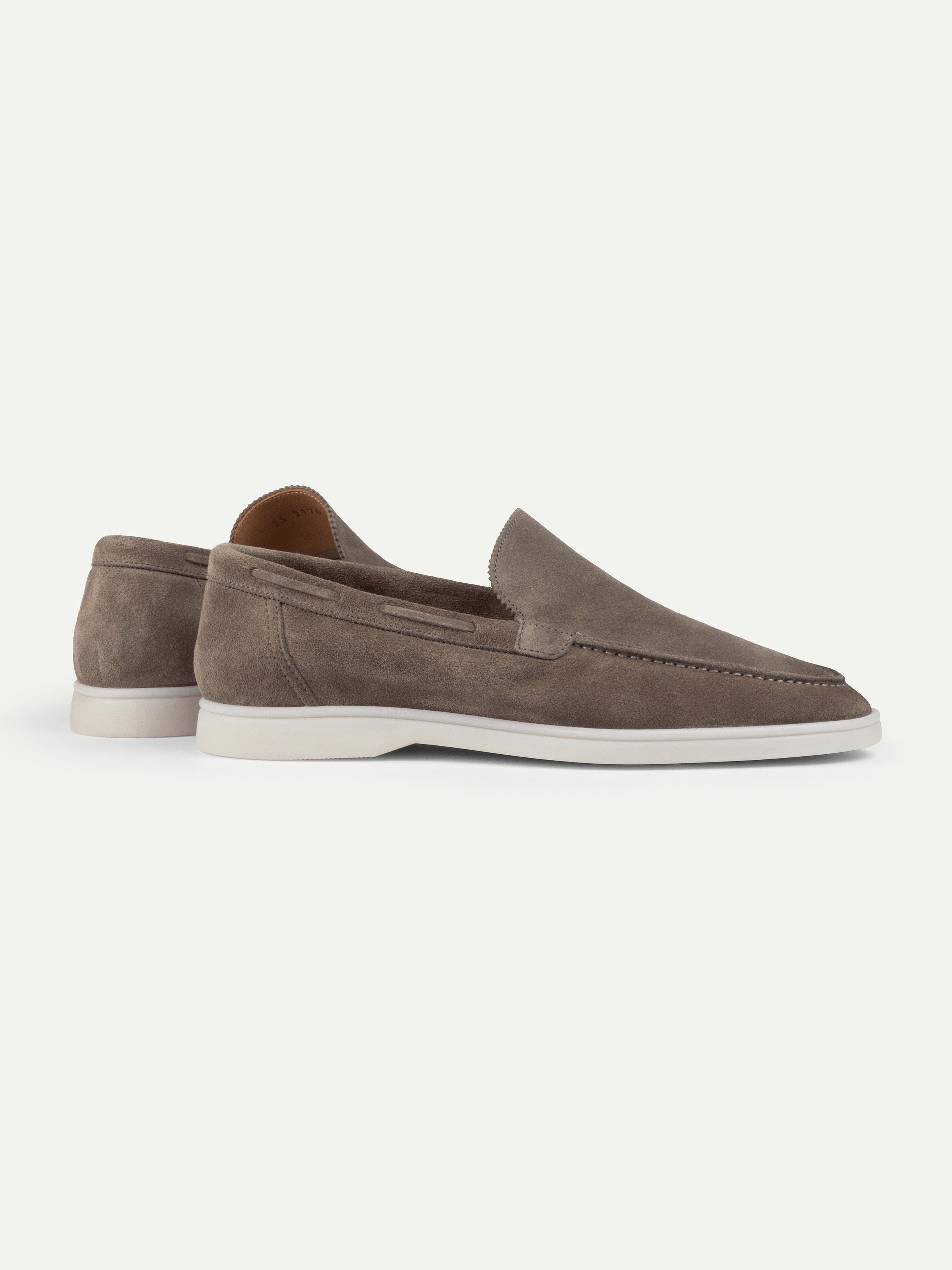 Ash Grey Yacht Loafers – Positano Life