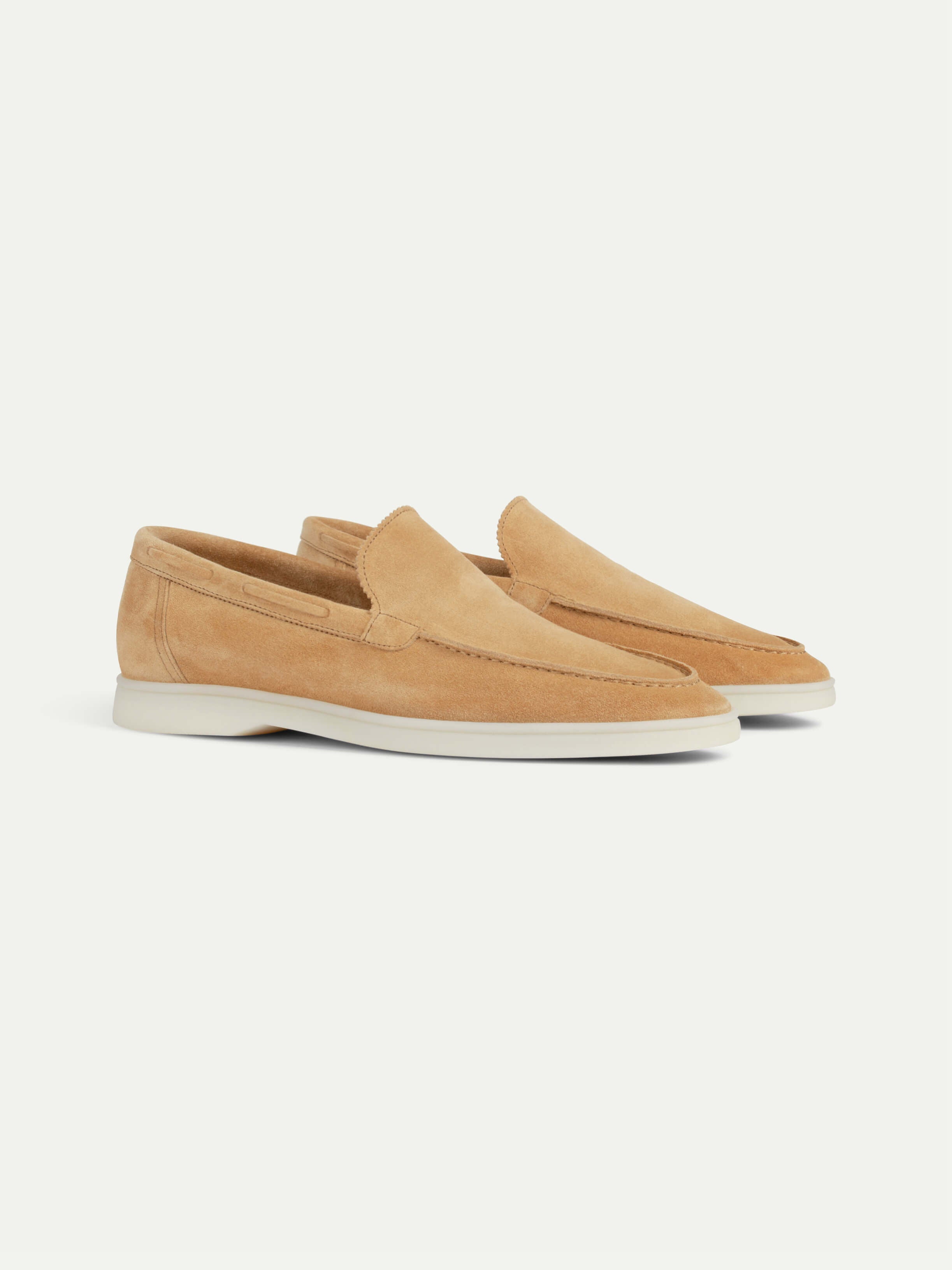 Dark Beige Yacht Loafers – Positano Life