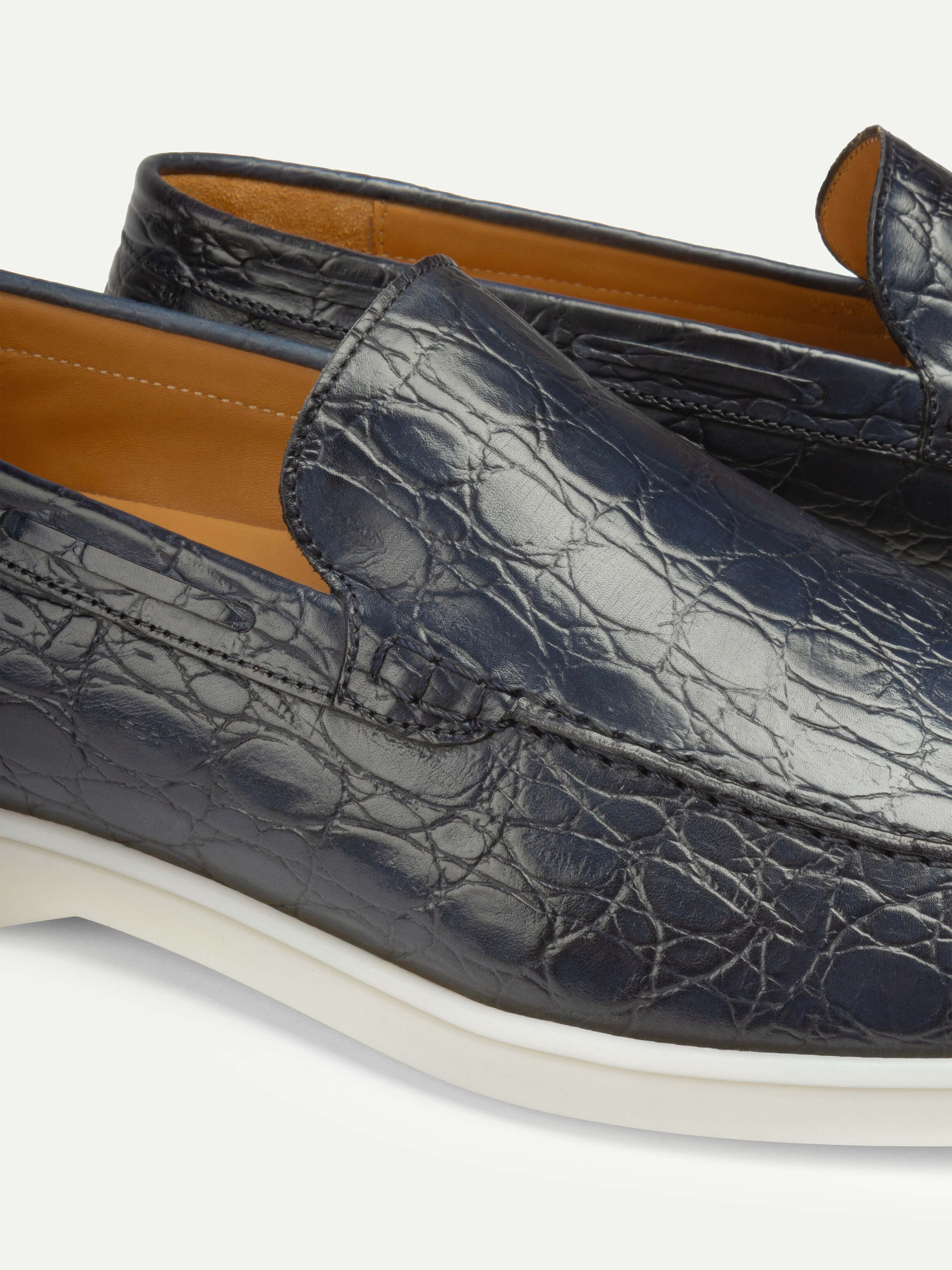 Navy Yacht Loafers – Positano Life