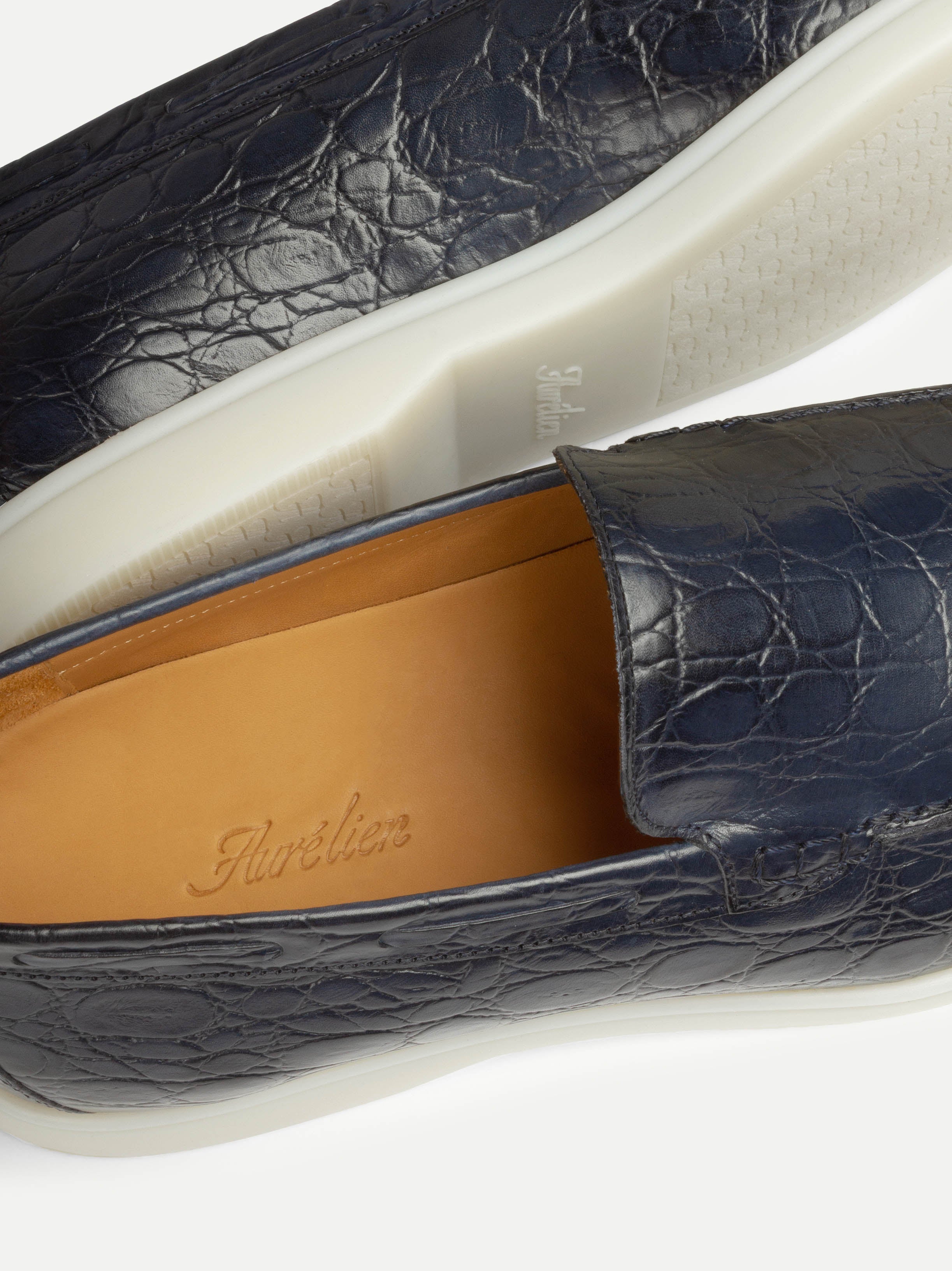 Navy Yacht Loafers – Positano Life