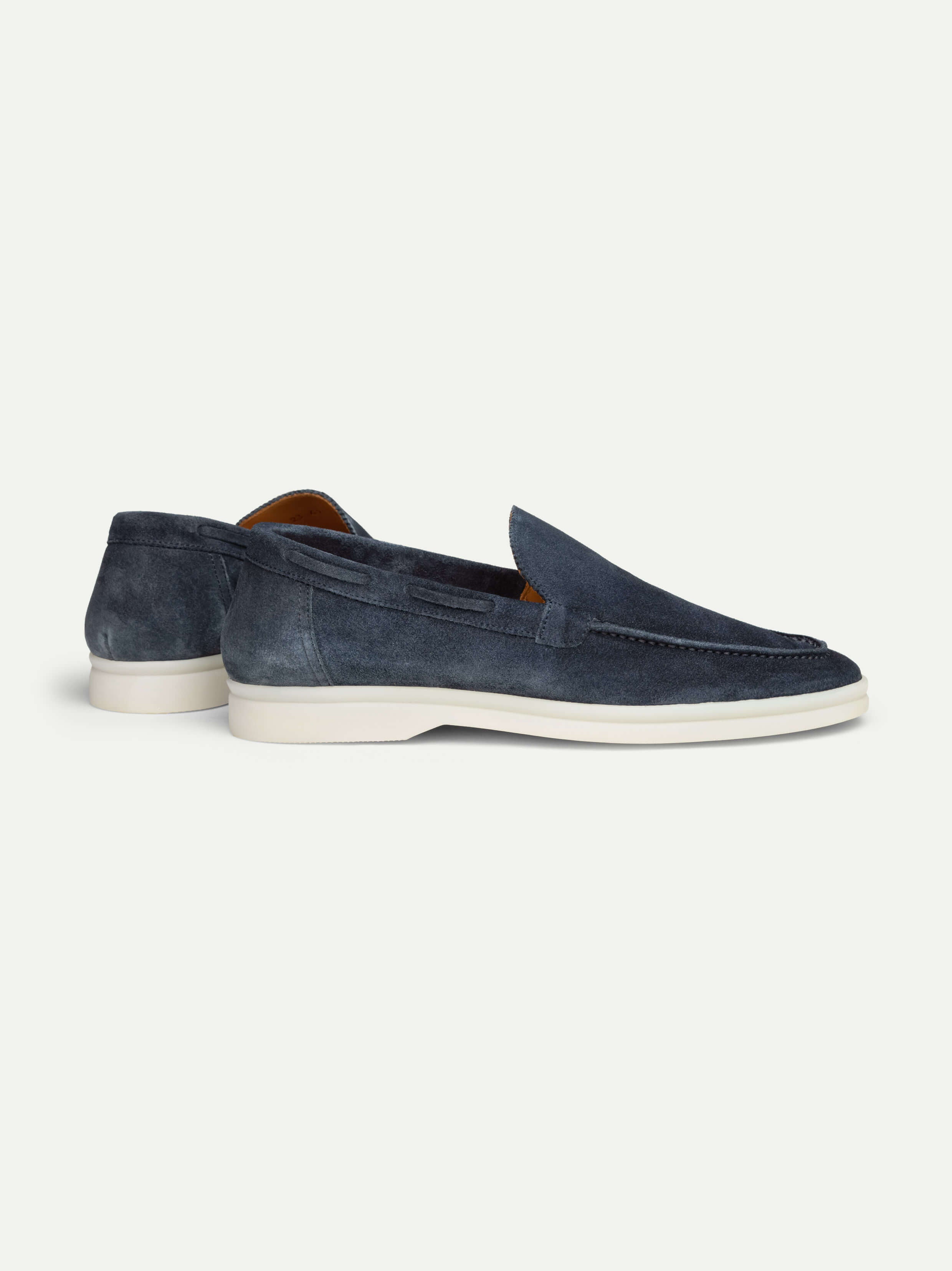 Lady Steel Blue Yacht Loafers – Positano Life