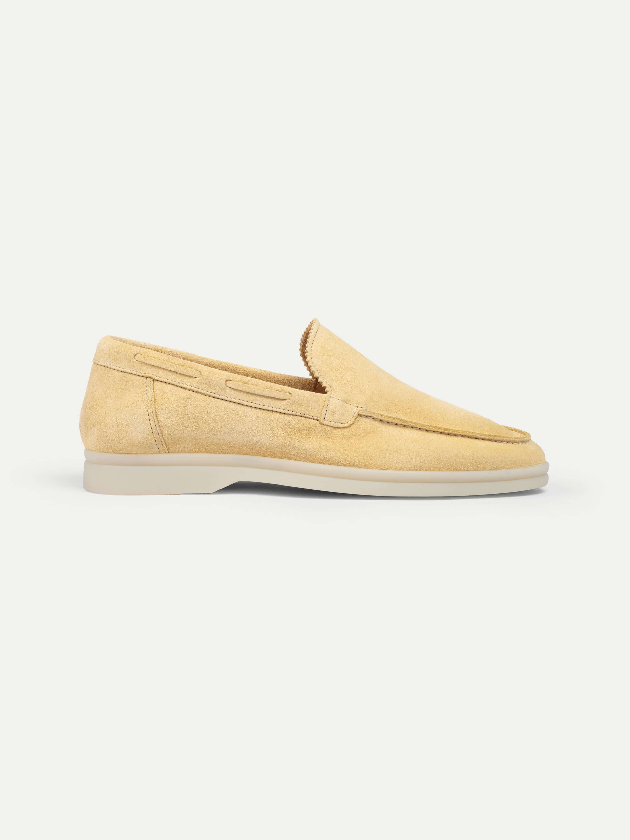 Lady Light Yellow Yacht Loafers – Positano Life